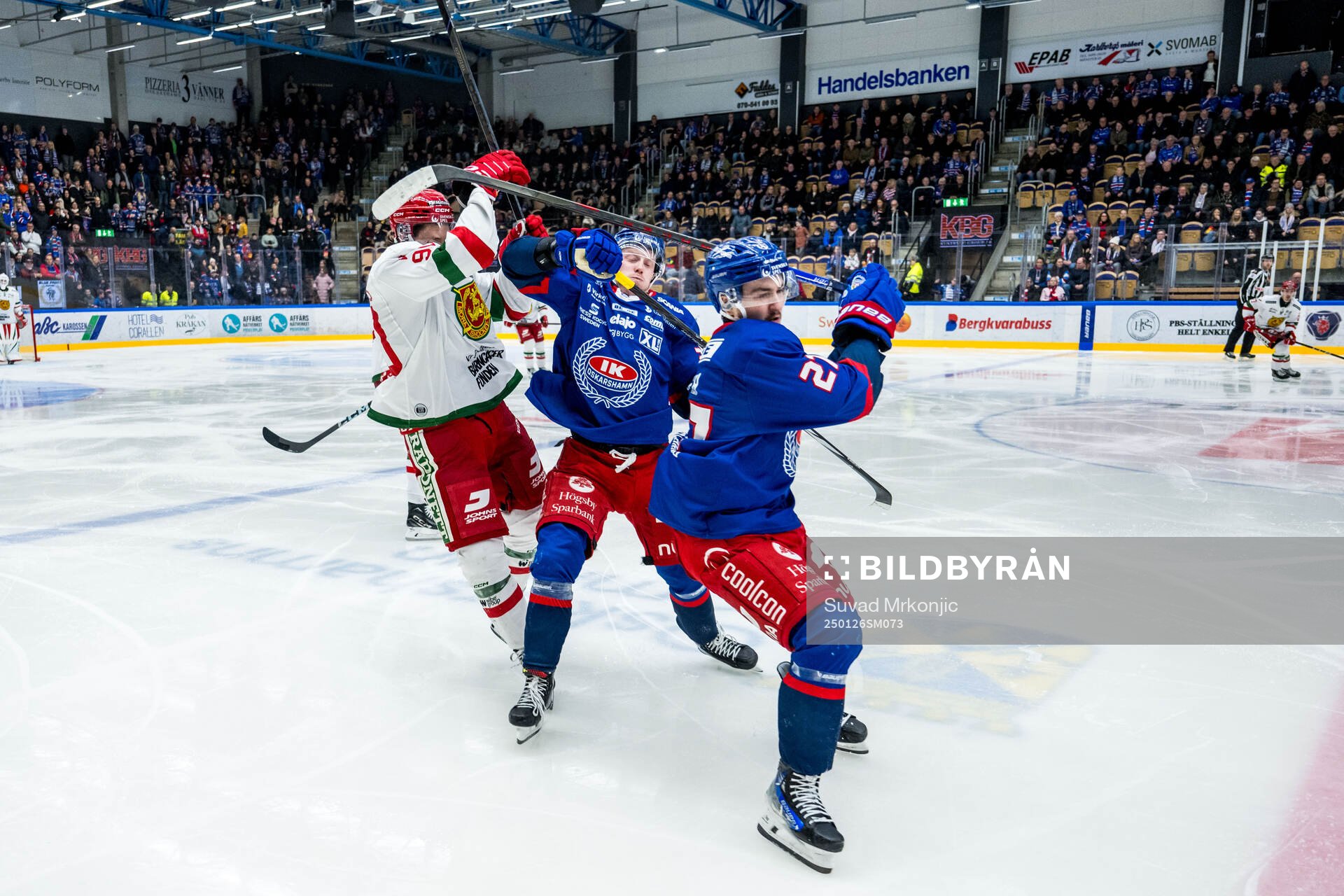 Moras Todd Burgess och Oskarshamns Gustaf Westlund och
