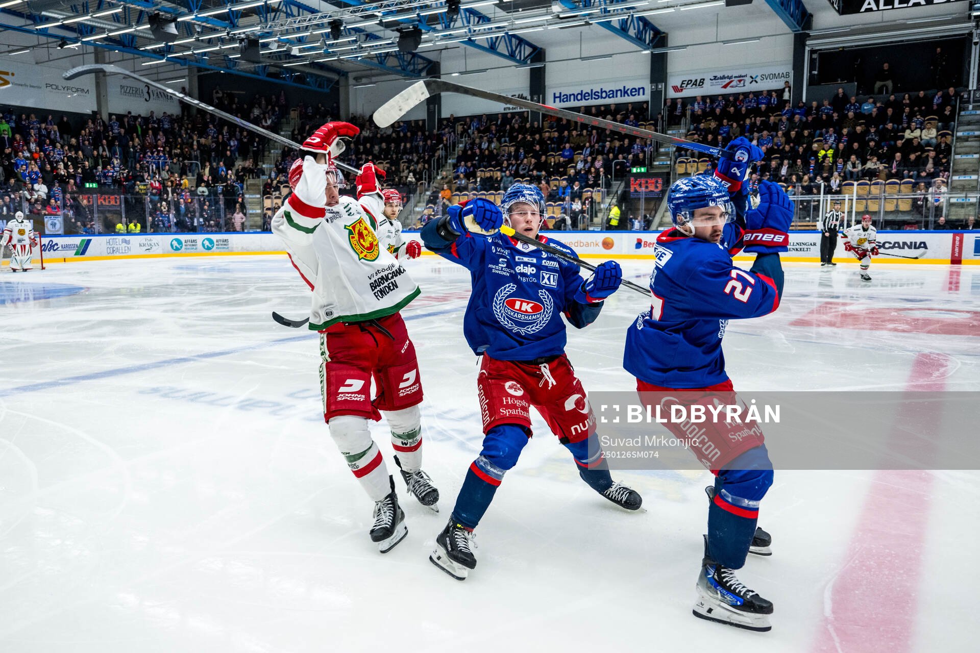 Moras Todd Burgess och Oskarshamns Gustaf Westlund och