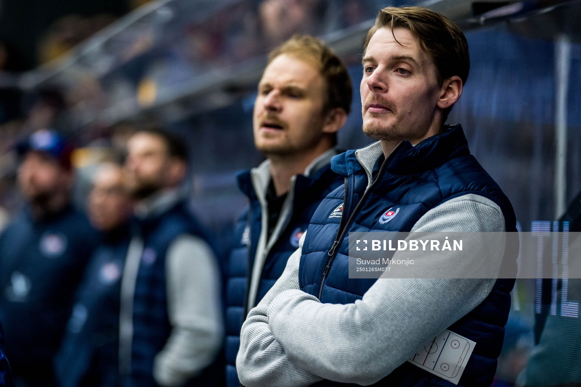 Oskarshamns tränare Albin Blomqvist