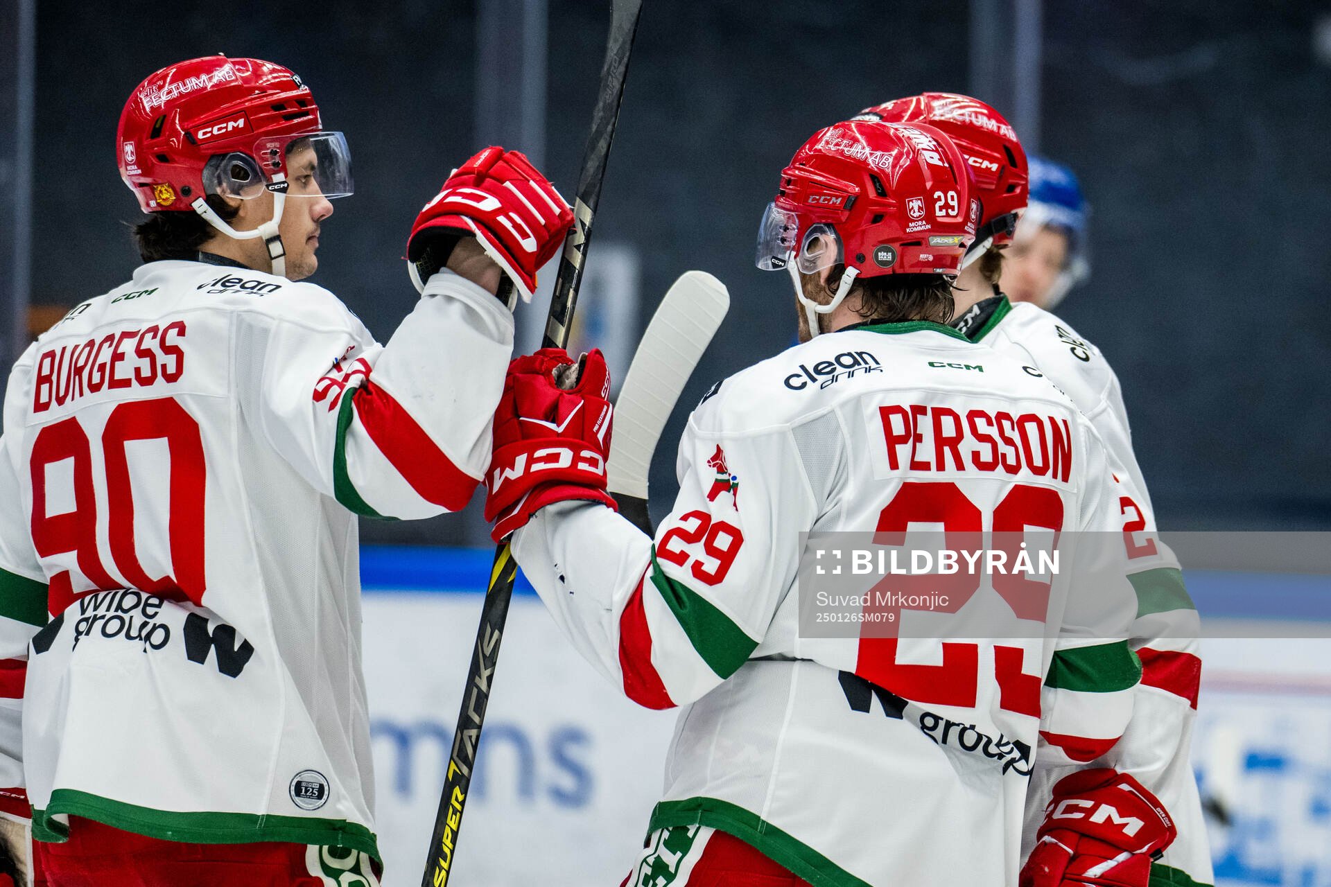 Moras Johan Persson jublar