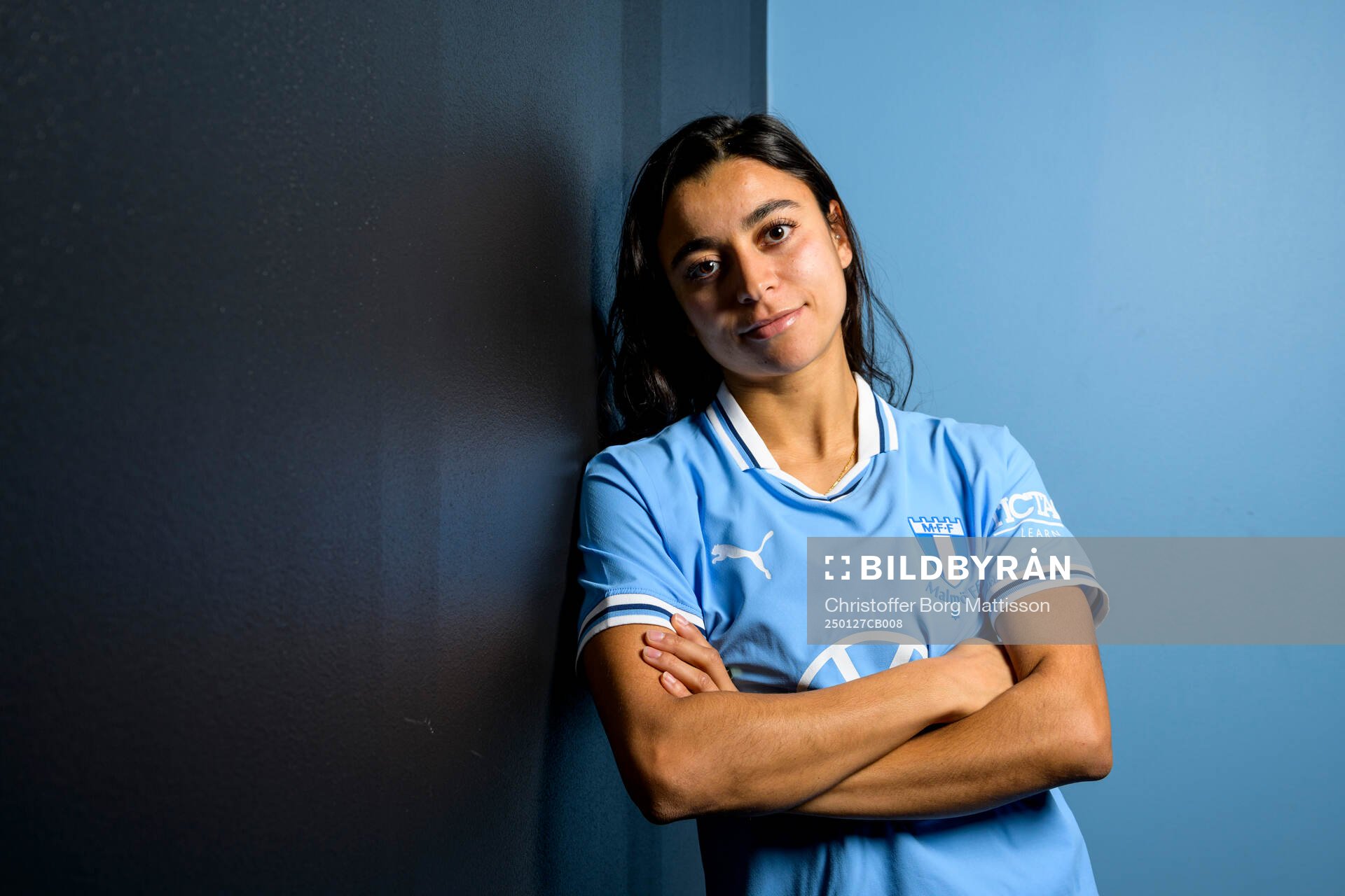 Malmö FF presenterar Ines Belloumou som ny spelare med