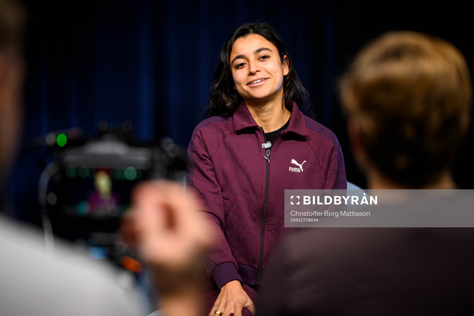 Malmö FF presenterar Ines Belloumou som ny spelare med