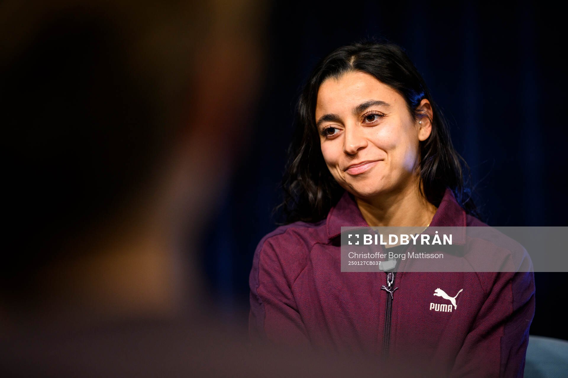 Malmö FF presenterar Ines Belloumou som ny spelare med