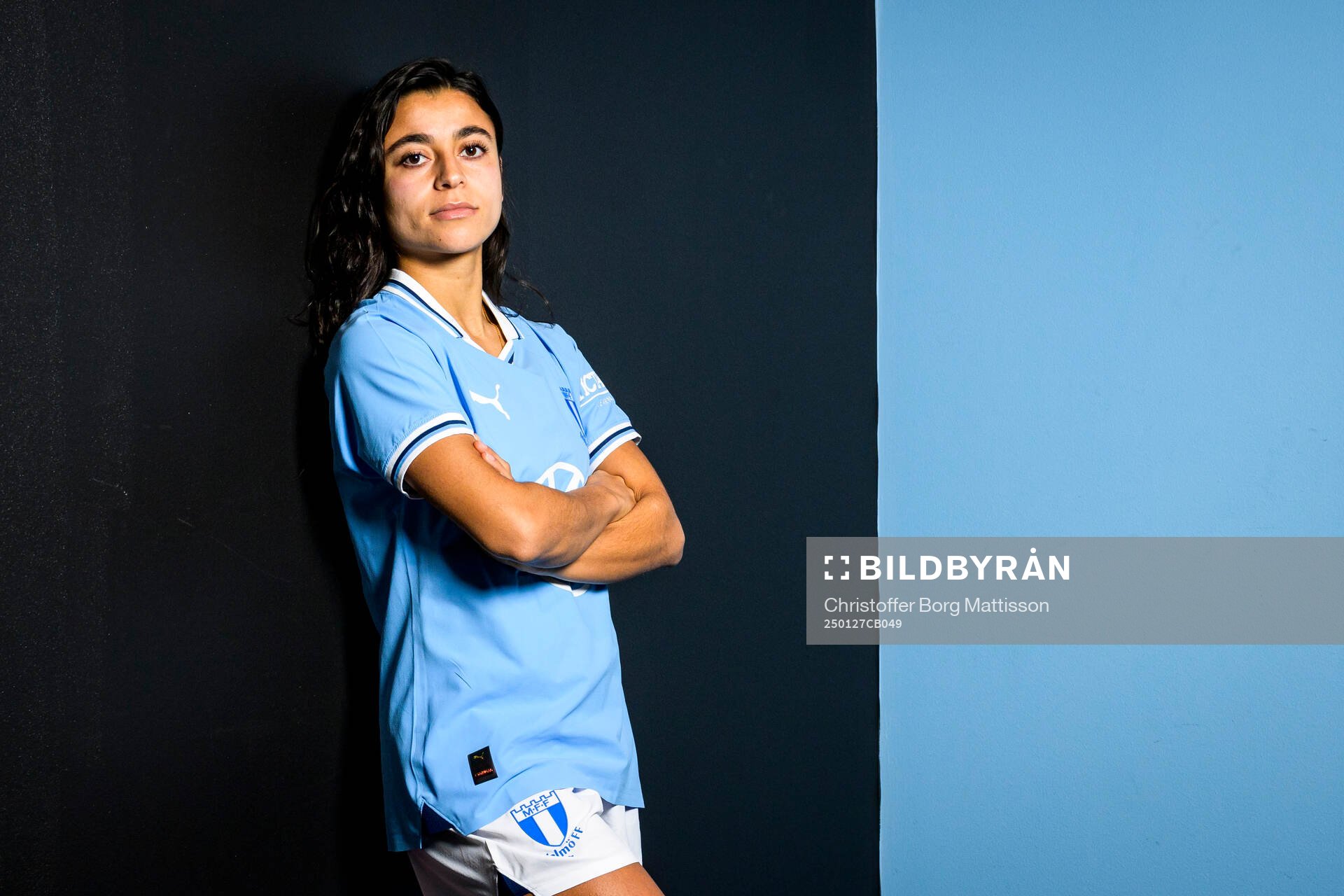 Malmö FF presenterar Ines Belloumou som ny spelare med