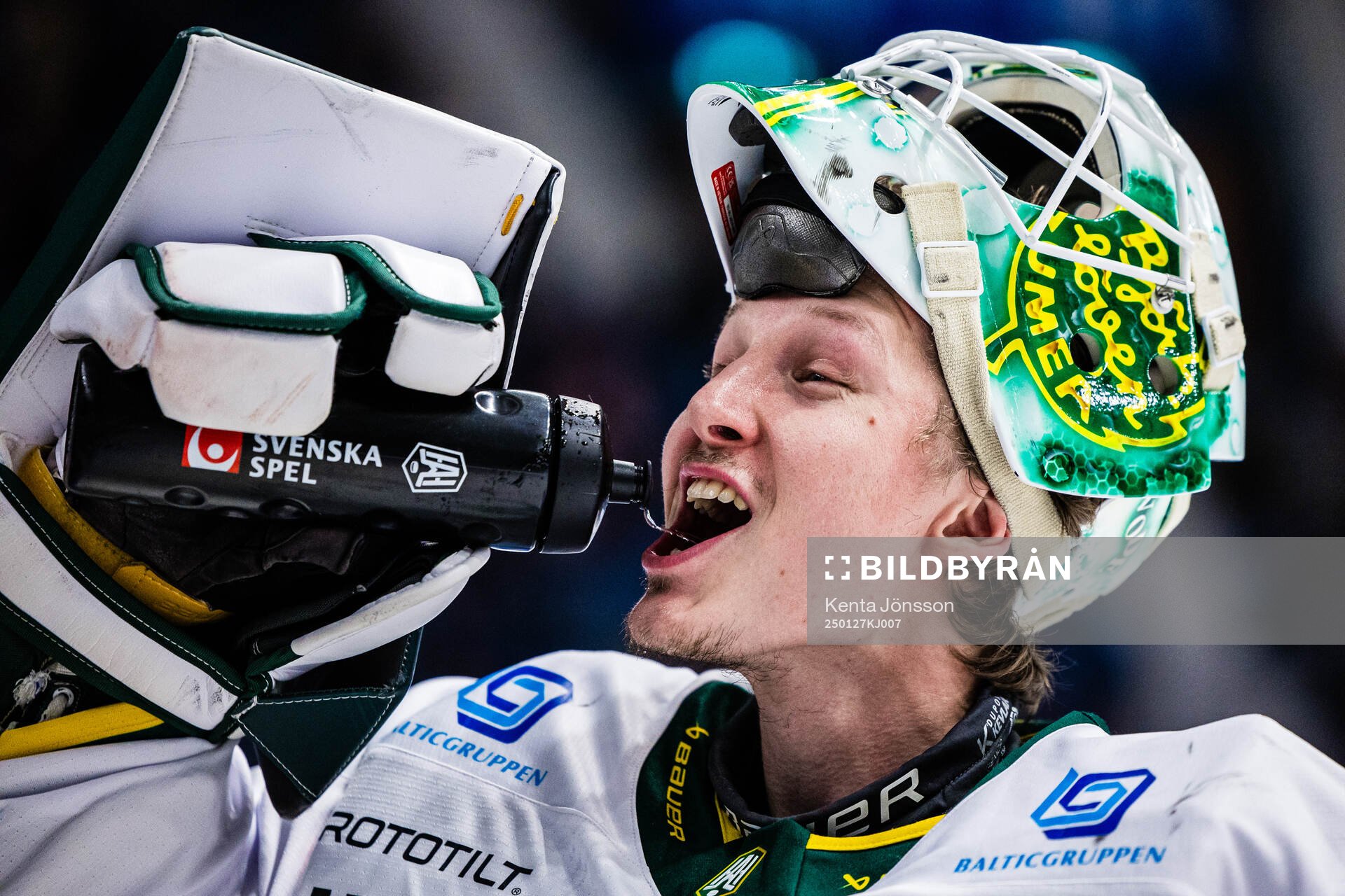 Björklövens målvakt Joona Voutilainen