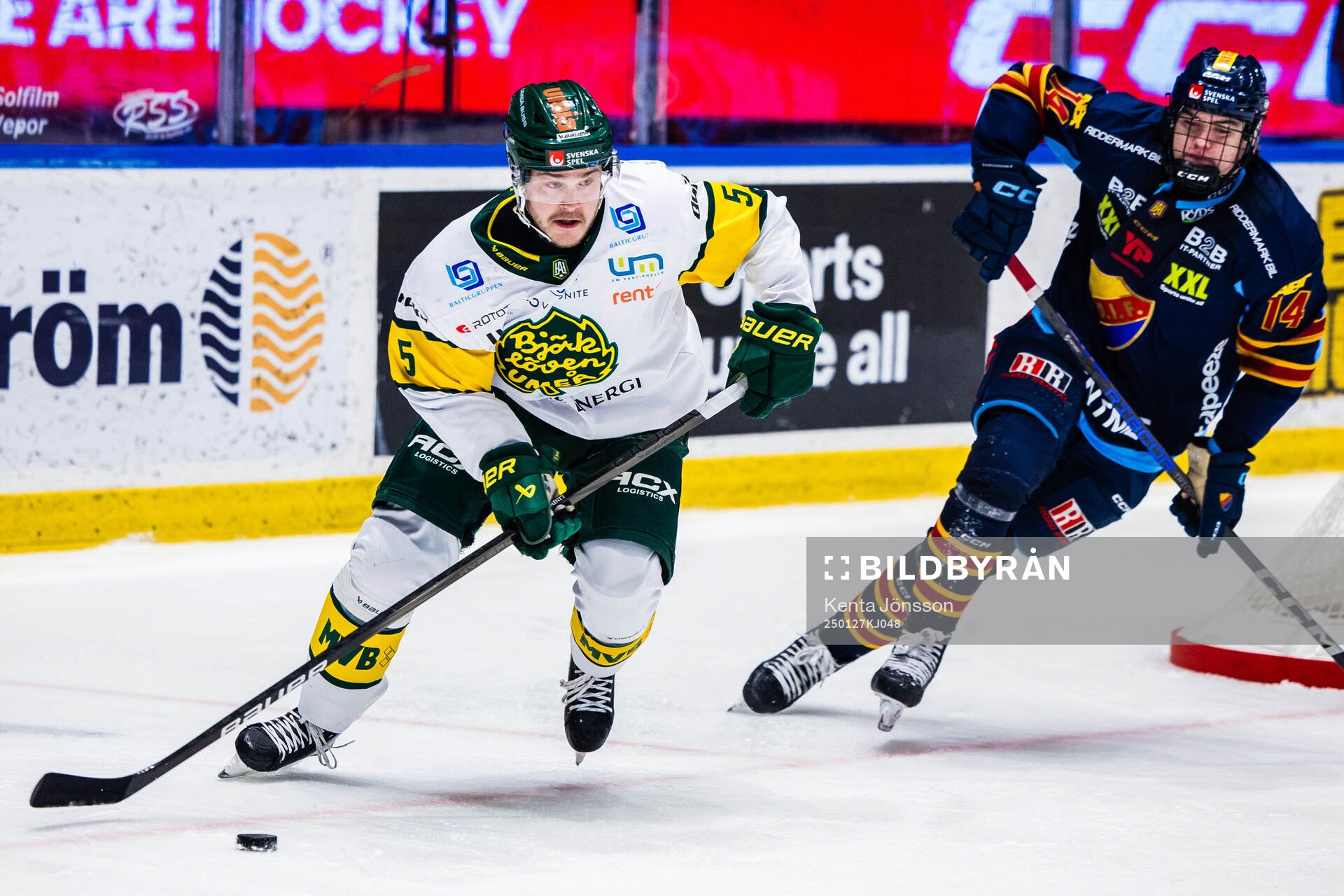 Björklövens Jesper Lindgren och Djurgårdens Anton