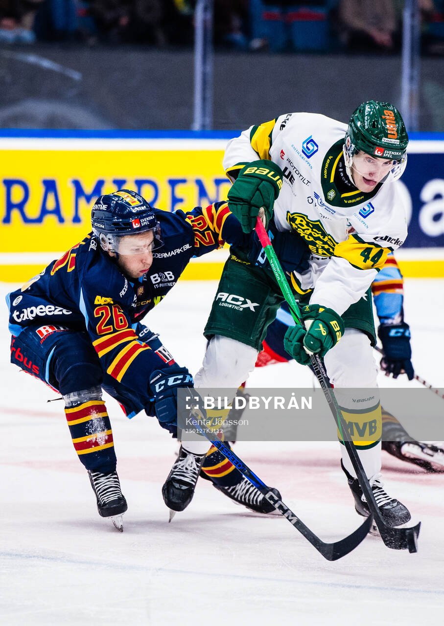Djurgårdens Fredric Weigel och Björklövens Martin
