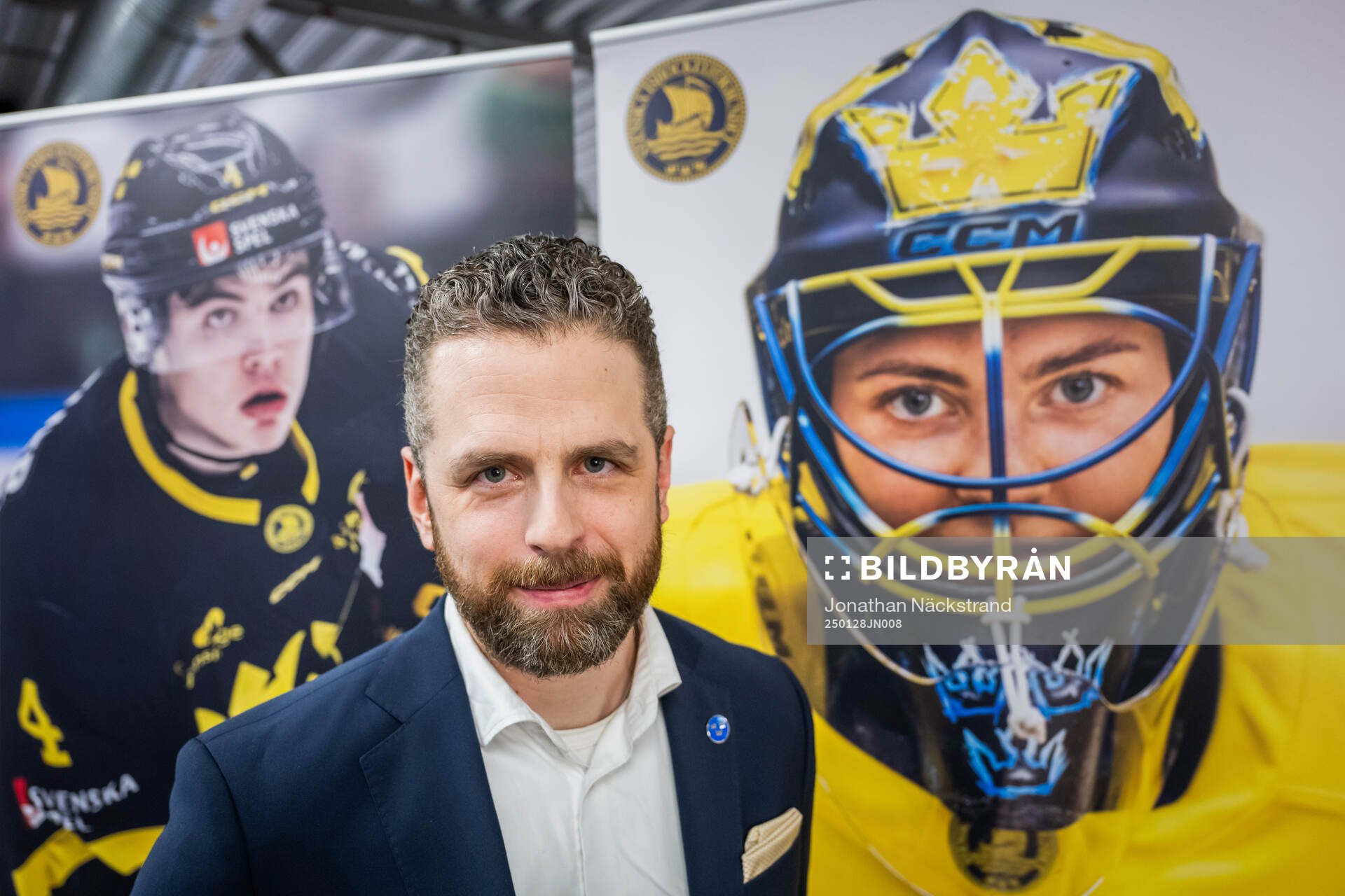 Damkronornas förbundskapten Ulf Lundberg
