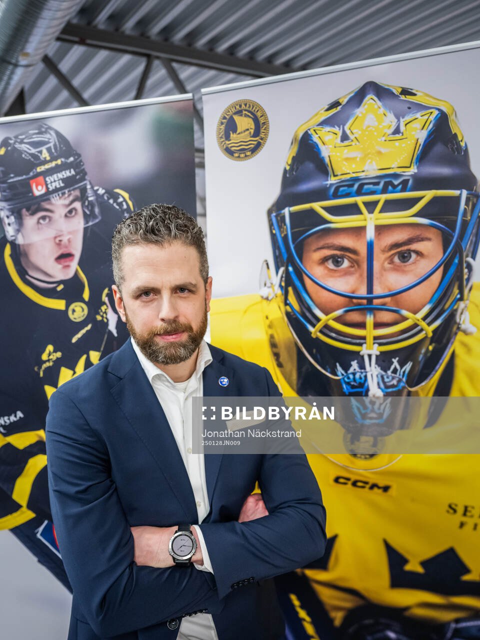 Damkronornas förbundskapten Ulf Lundberg