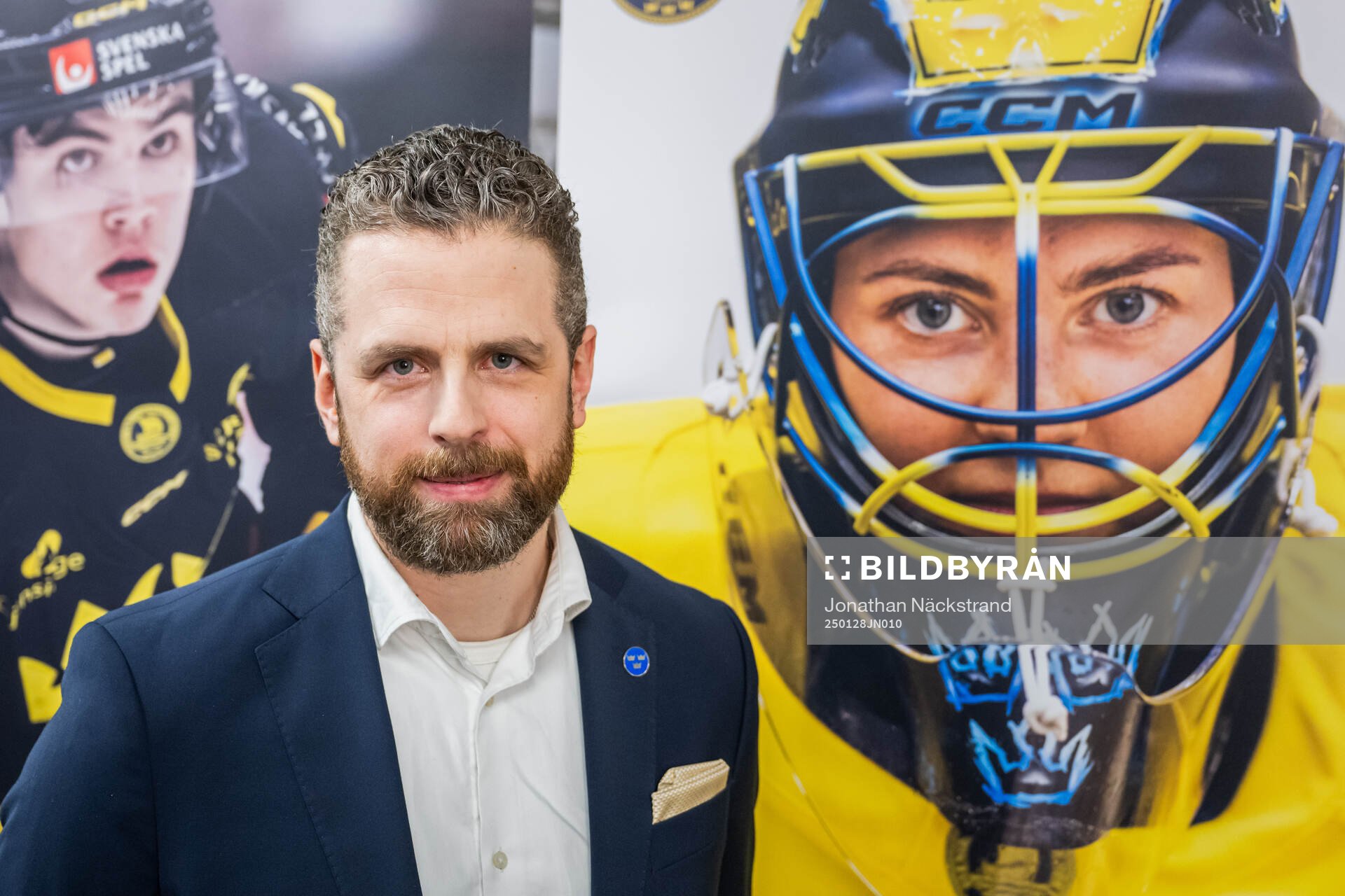 Damkronornas förbundskapten Ulf Lundberg