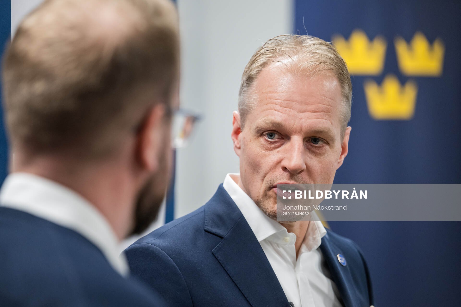 Juniorkronornas förbundskapten Magnus Hävelid