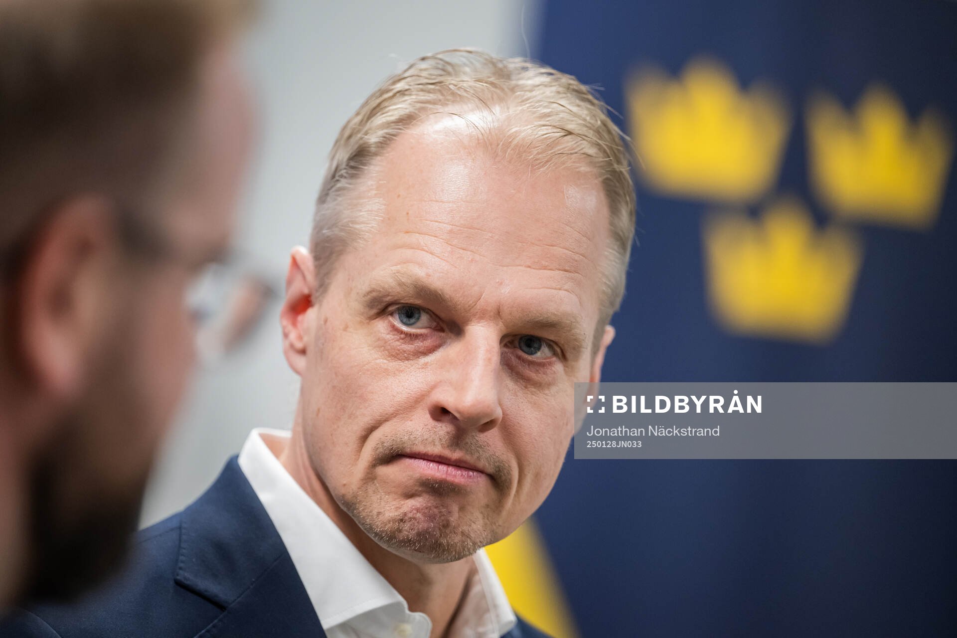 Juniorkronornas förbundskapten Magnus Hävelid