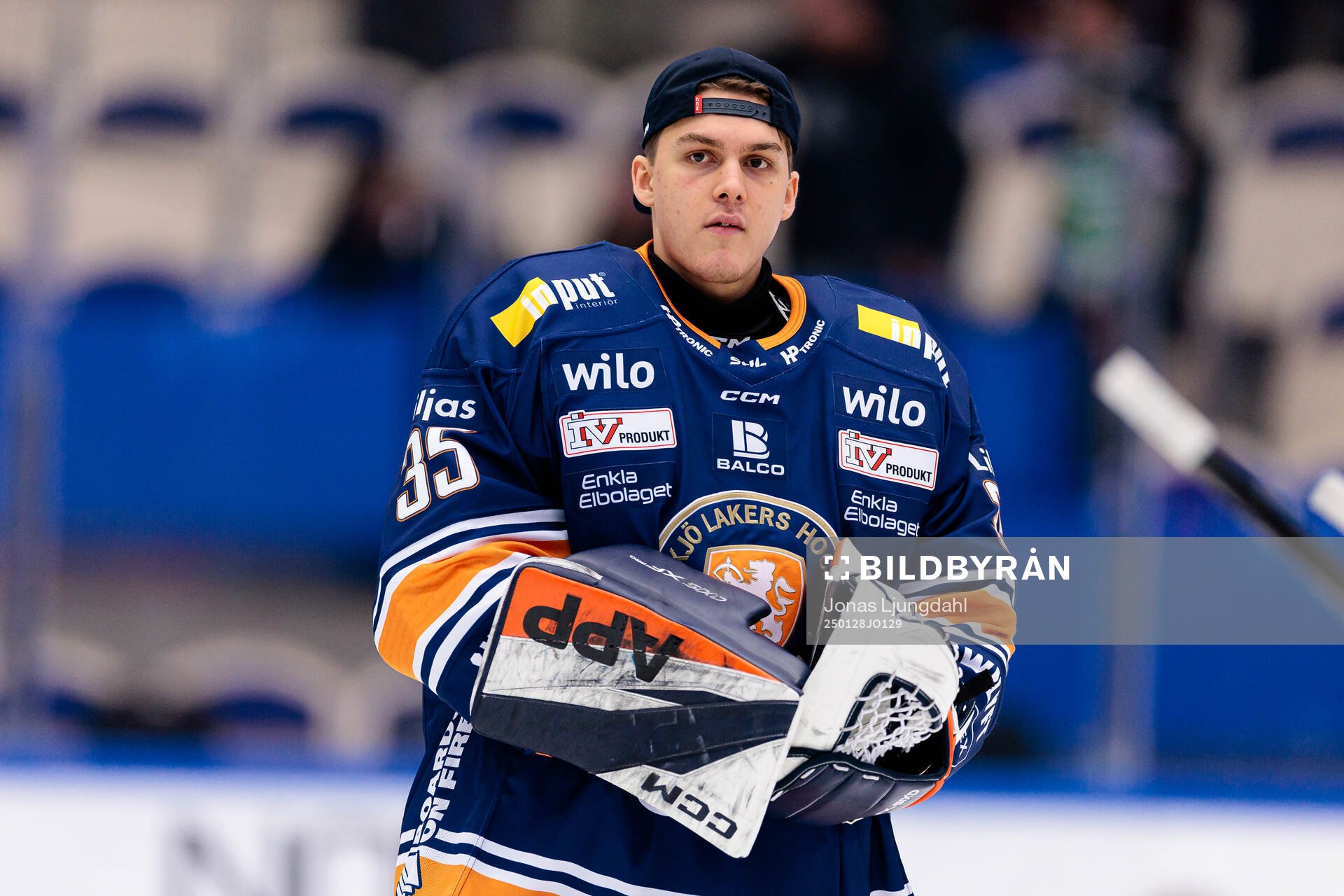 Växjös målvakt Benedikt Oschgan
