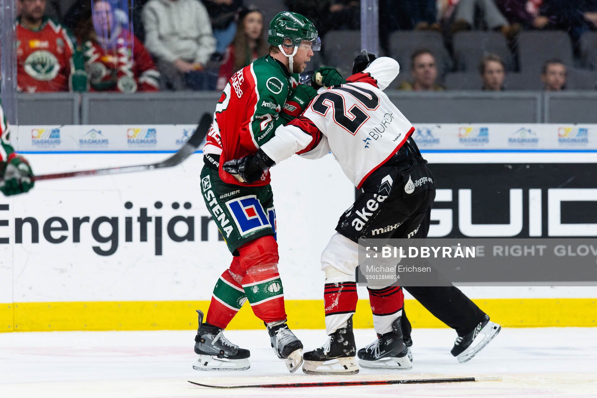 Malmö Redhawks Thomas Berg Paulsen och Frölundas