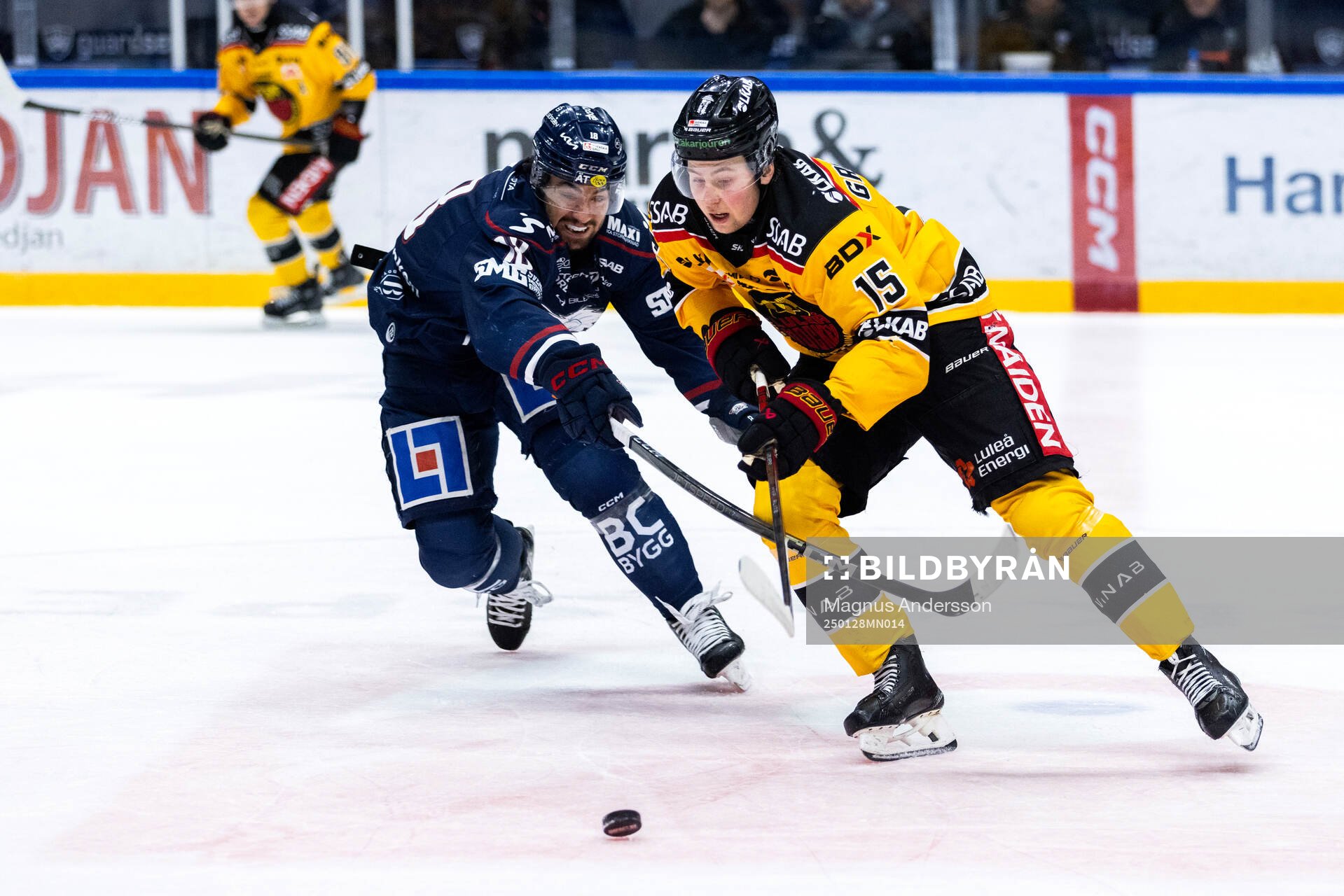 Linköpings Remi Elie och Luleås David Granberg