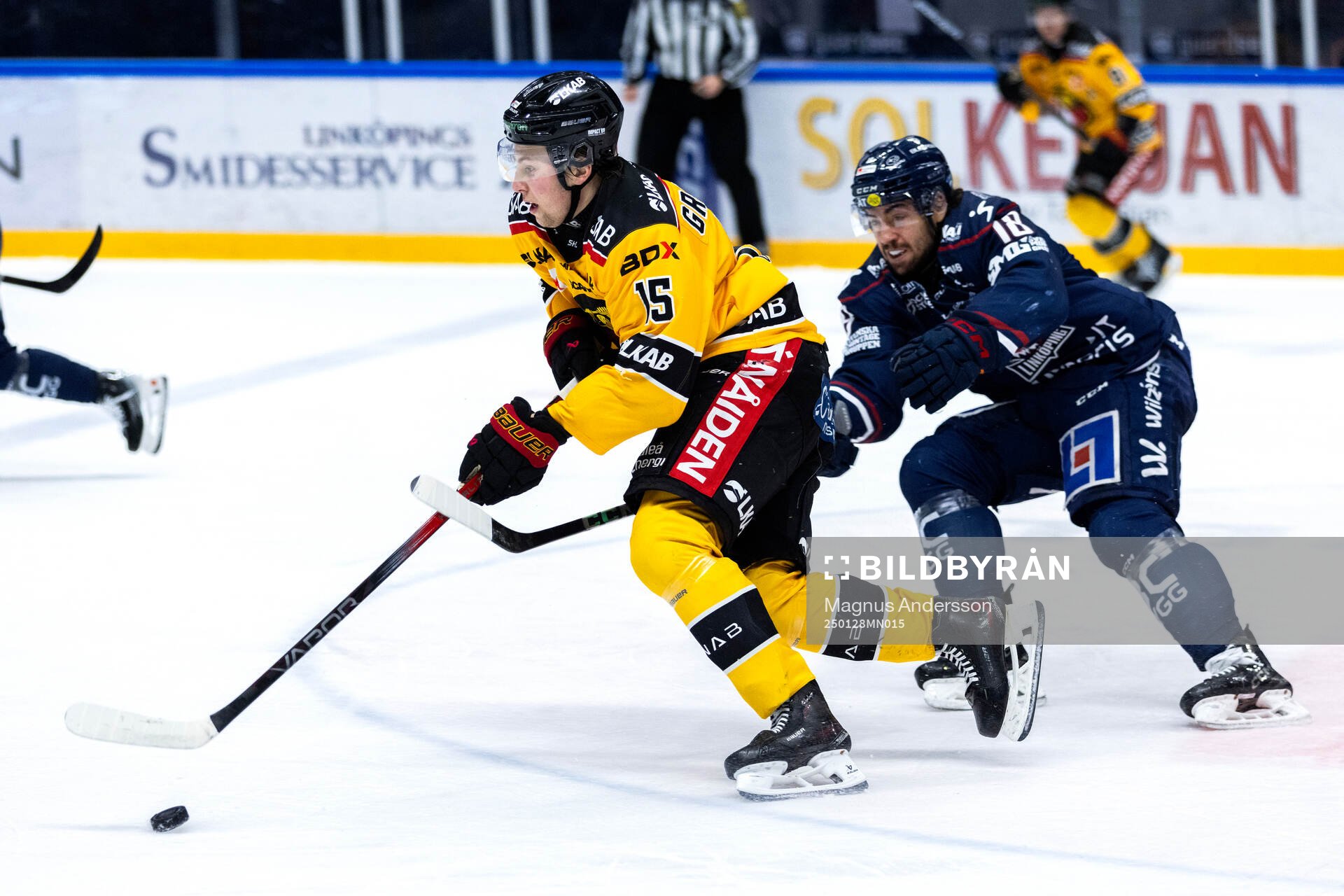 Luleås David Granberg och Remi Elie