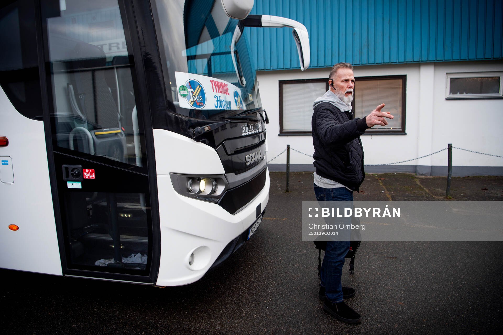 Tyringe hockey tränare Mats Lusth förbereder sig för att