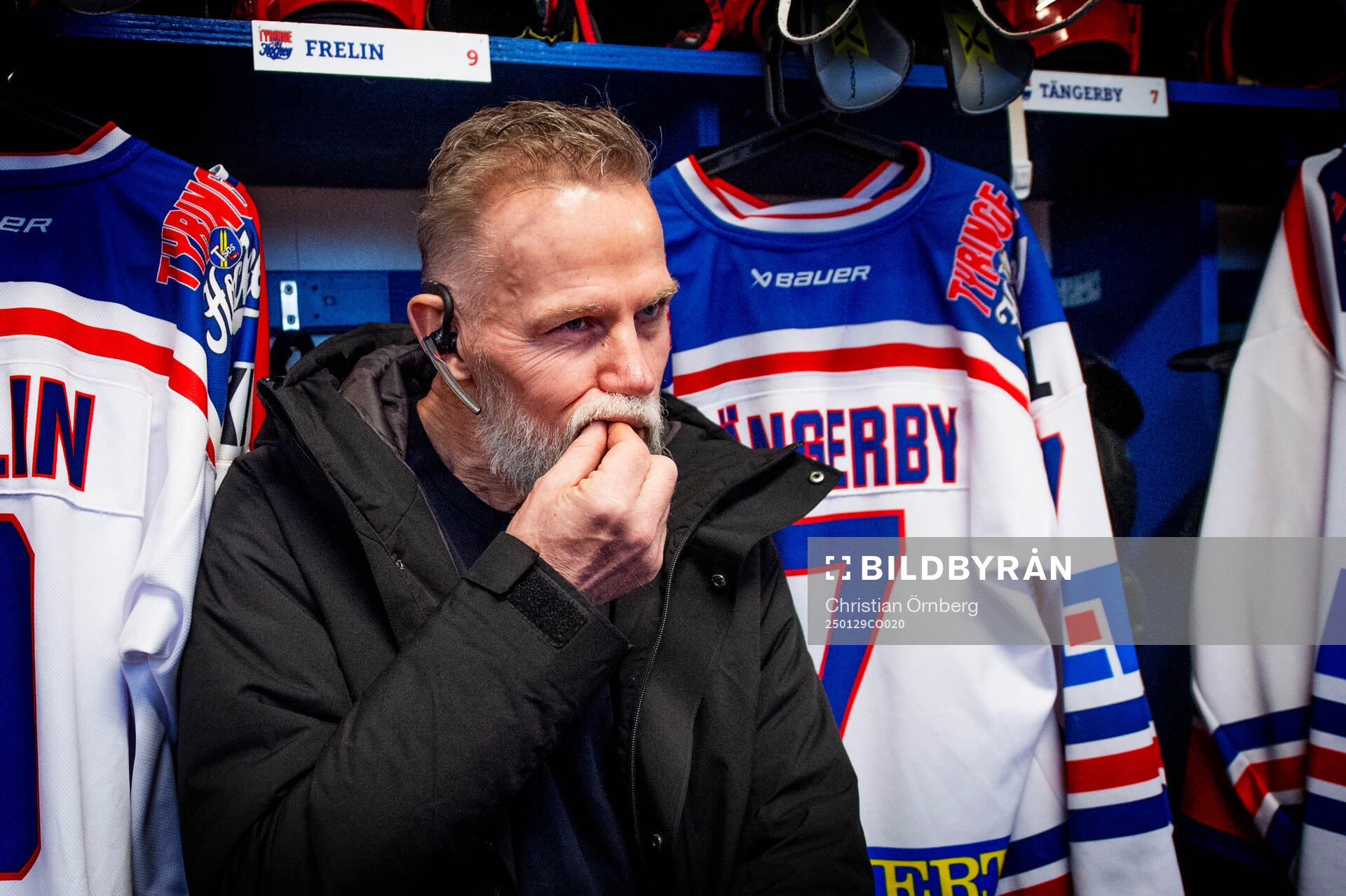 Tyringe hockey tränare Mats Lusth förbereder sig för att