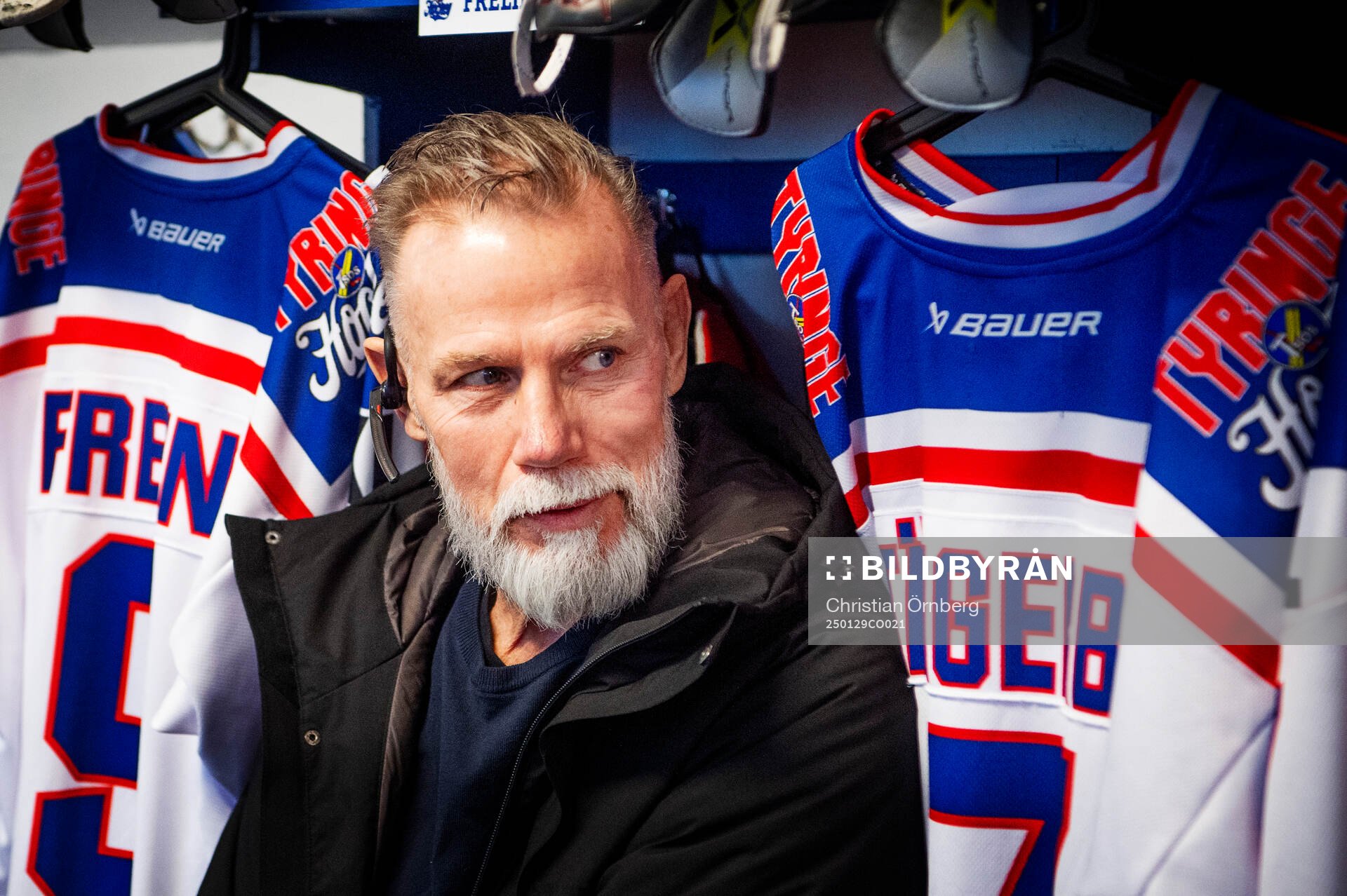 Tyringe hockey tränare Mats Lusth förbereder sig för att