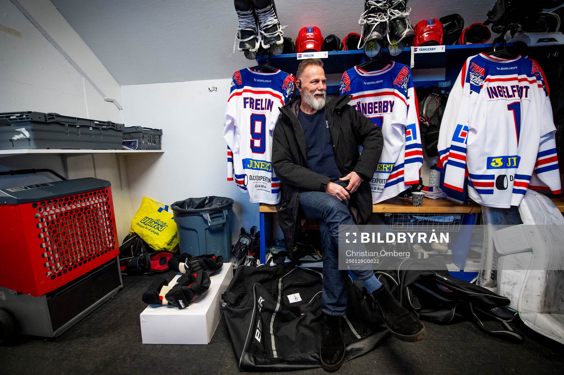 Tyringe hockey tränare Mats Lusth förbereder sig för att