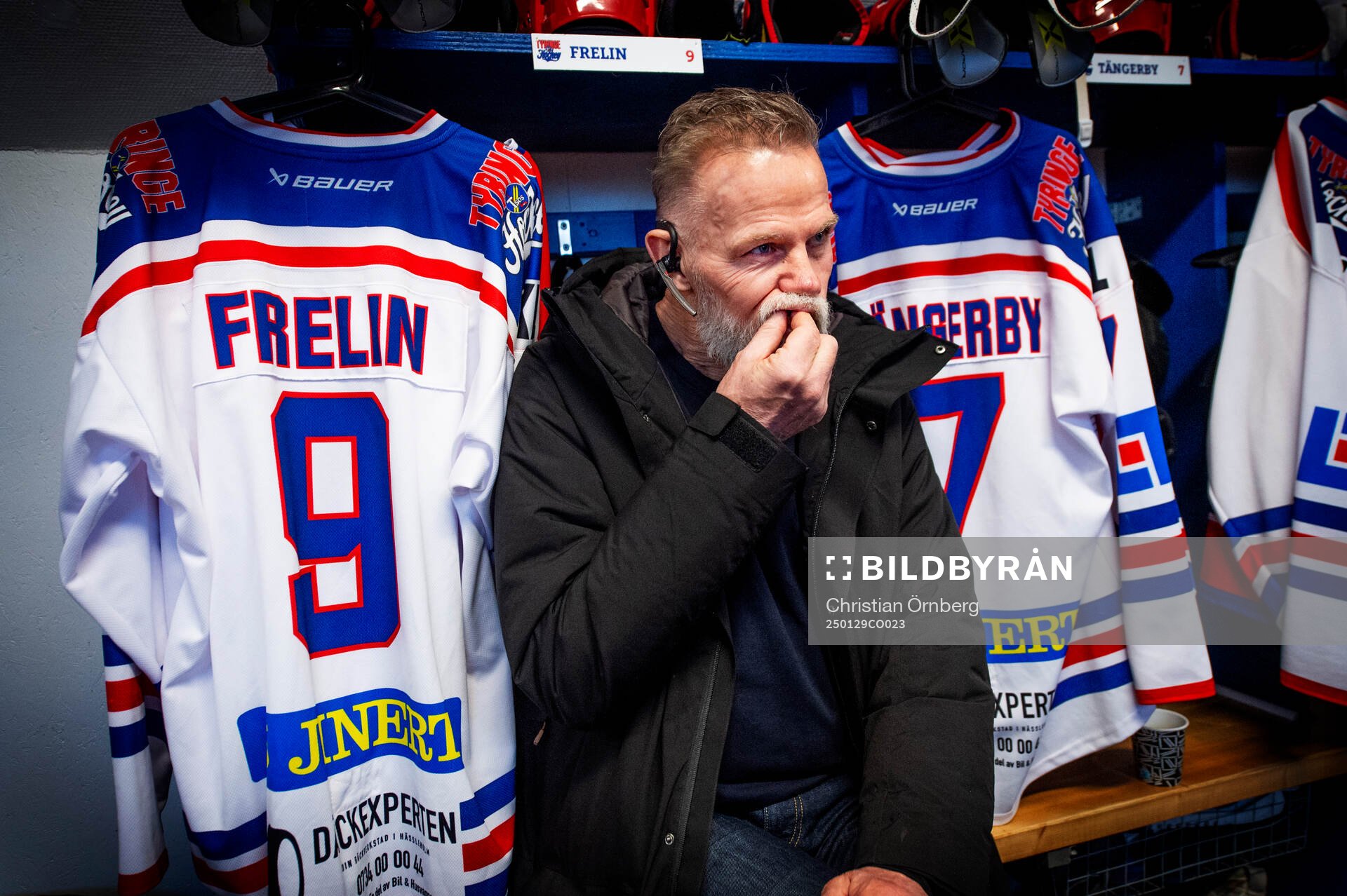 Tyringe hockey tränare Mats Lusth förbereder sig för att