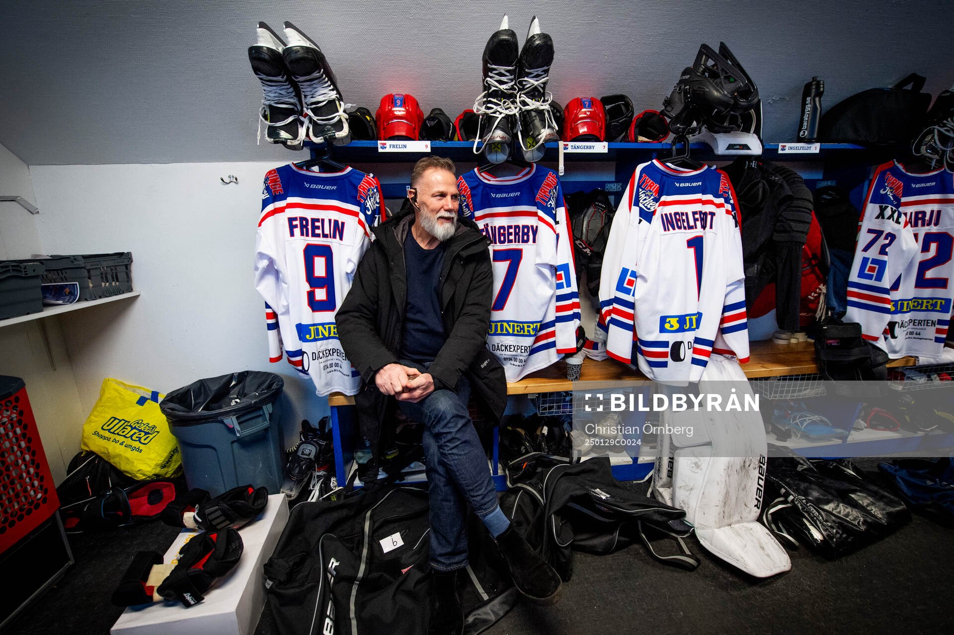 Tyringe hockey tränare Mats Lusth förbereder sig för att