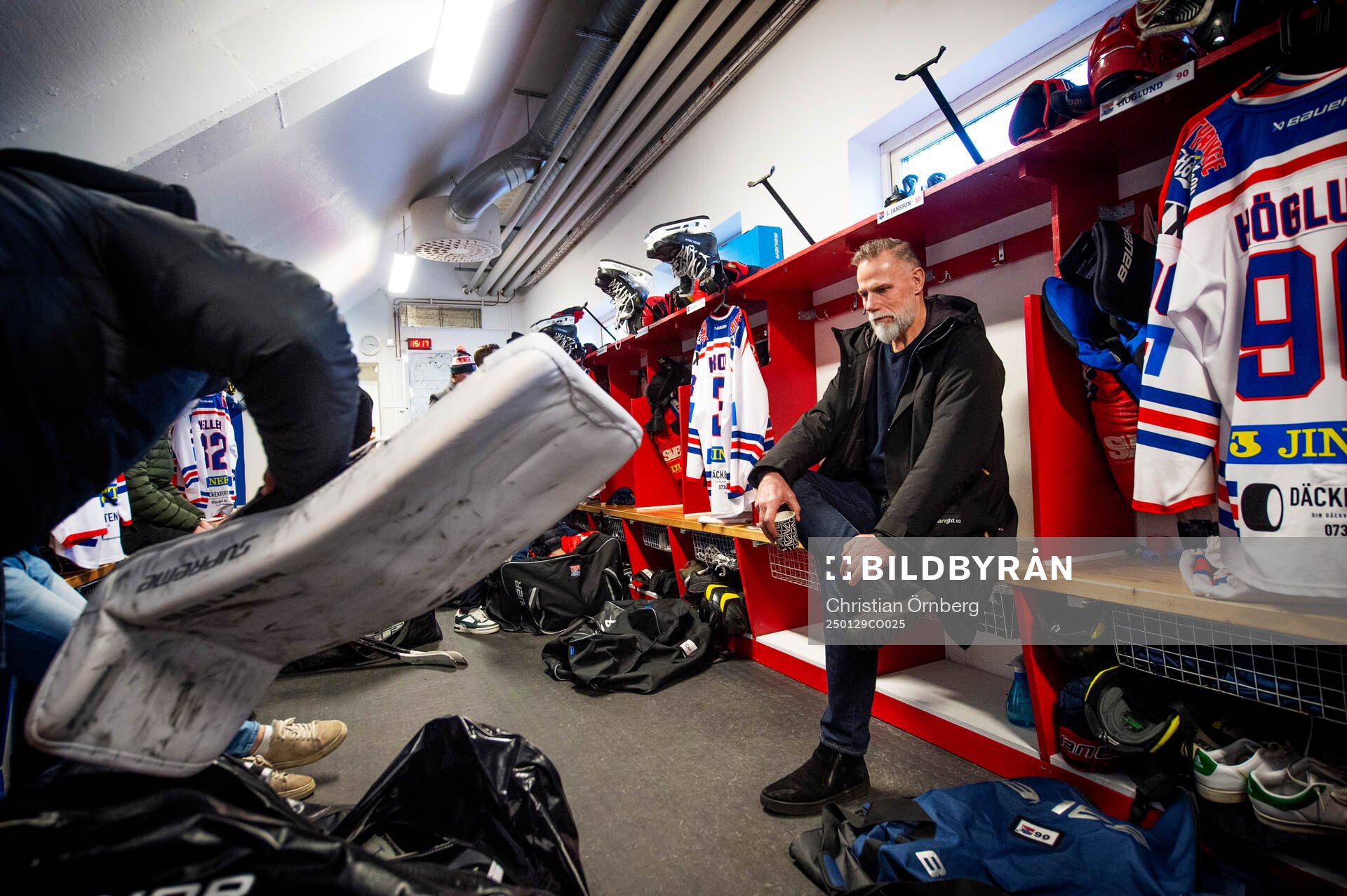 Tyringe hockey tränare Mats Lusth förbereder sig för att