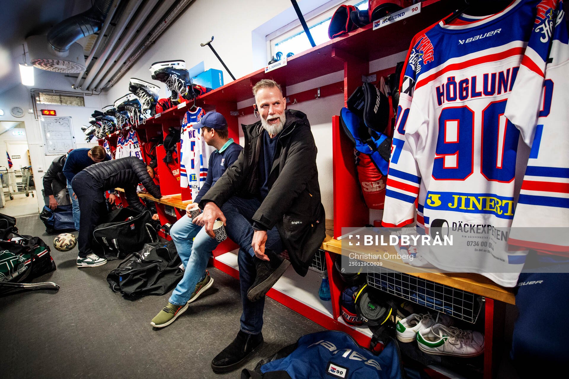 Tyringe hockey tränare Mats Lusth förbereder sig för att