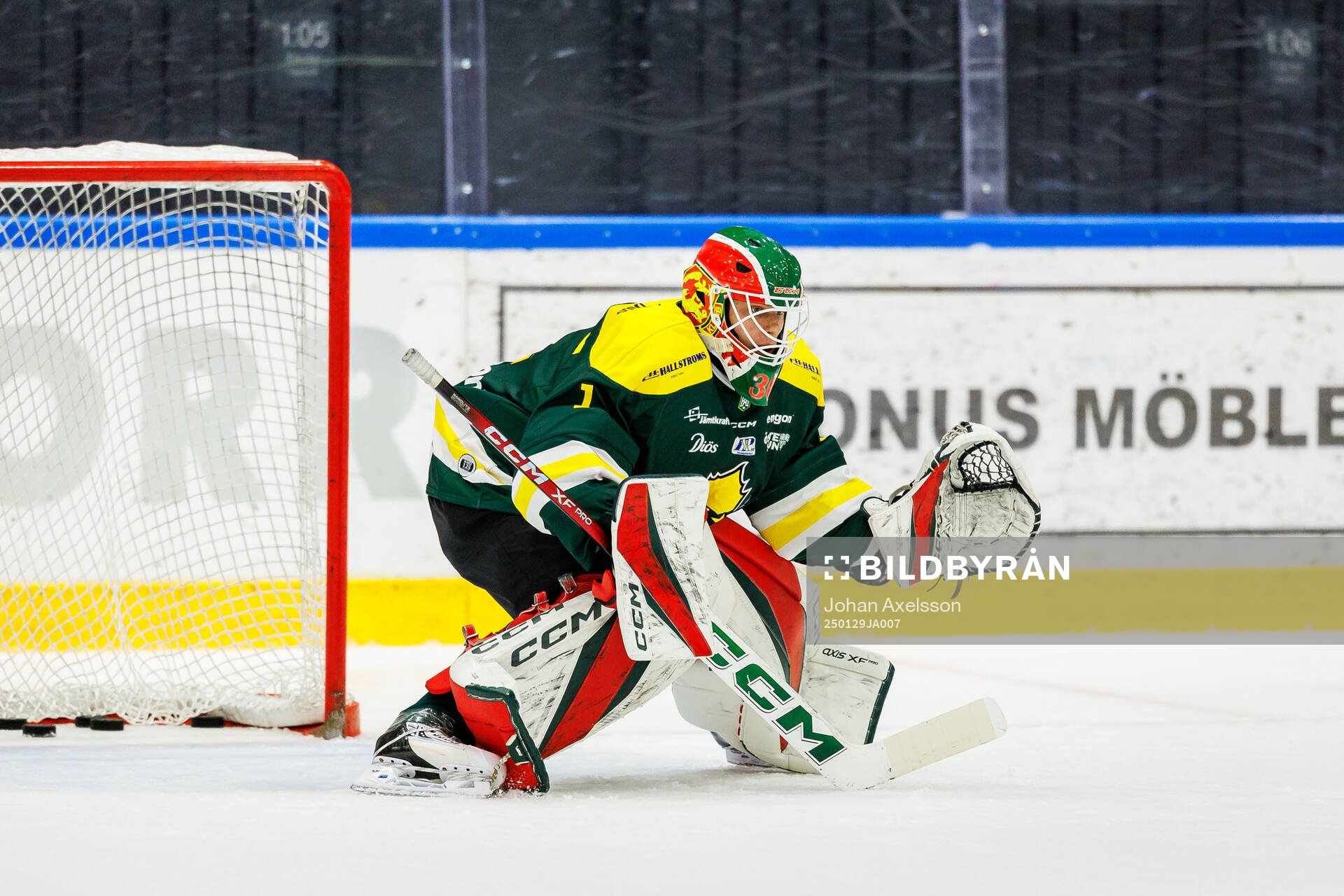 Östersunds målvakt Carl Lidö