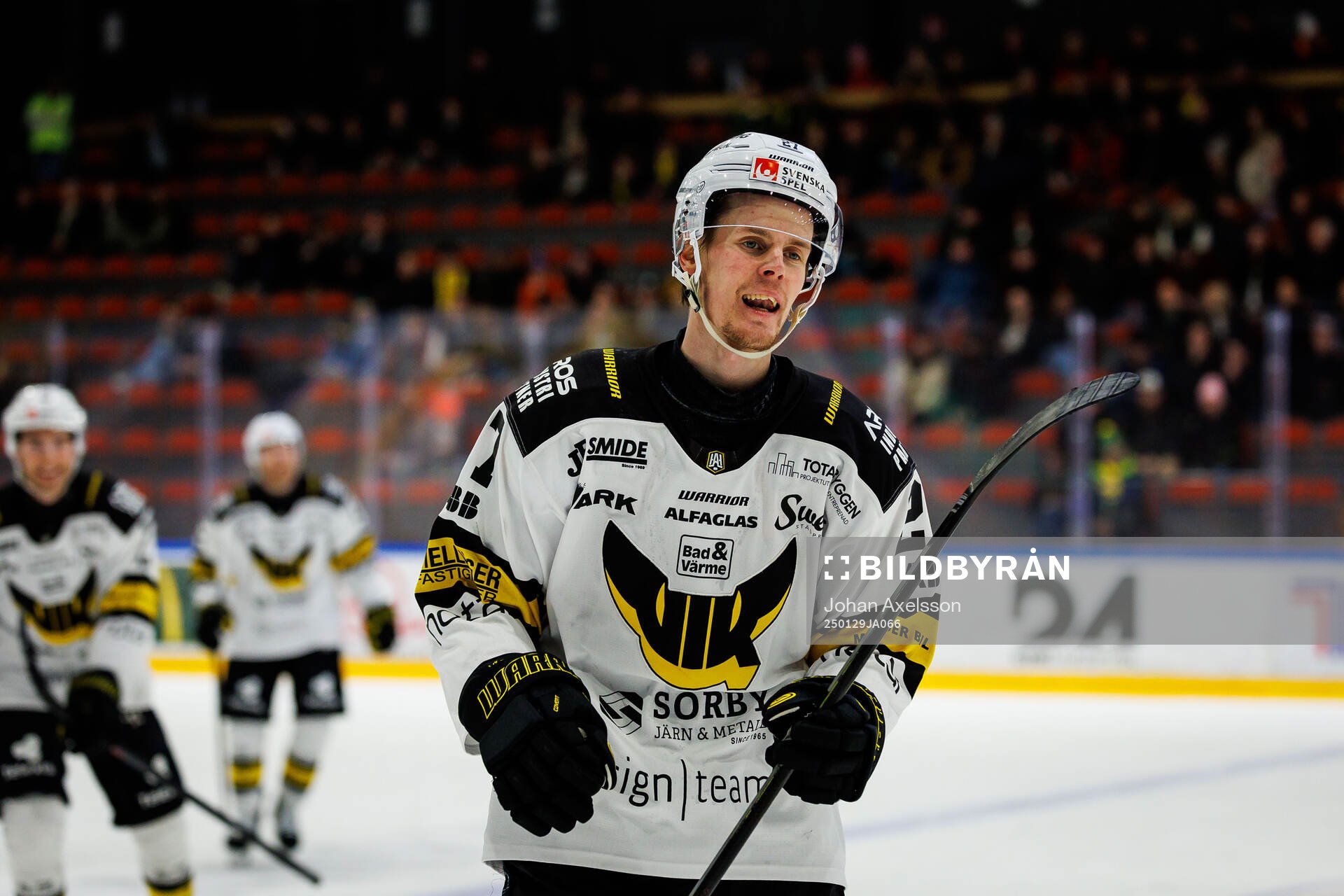 Västerås Carl Jakobsson jublar