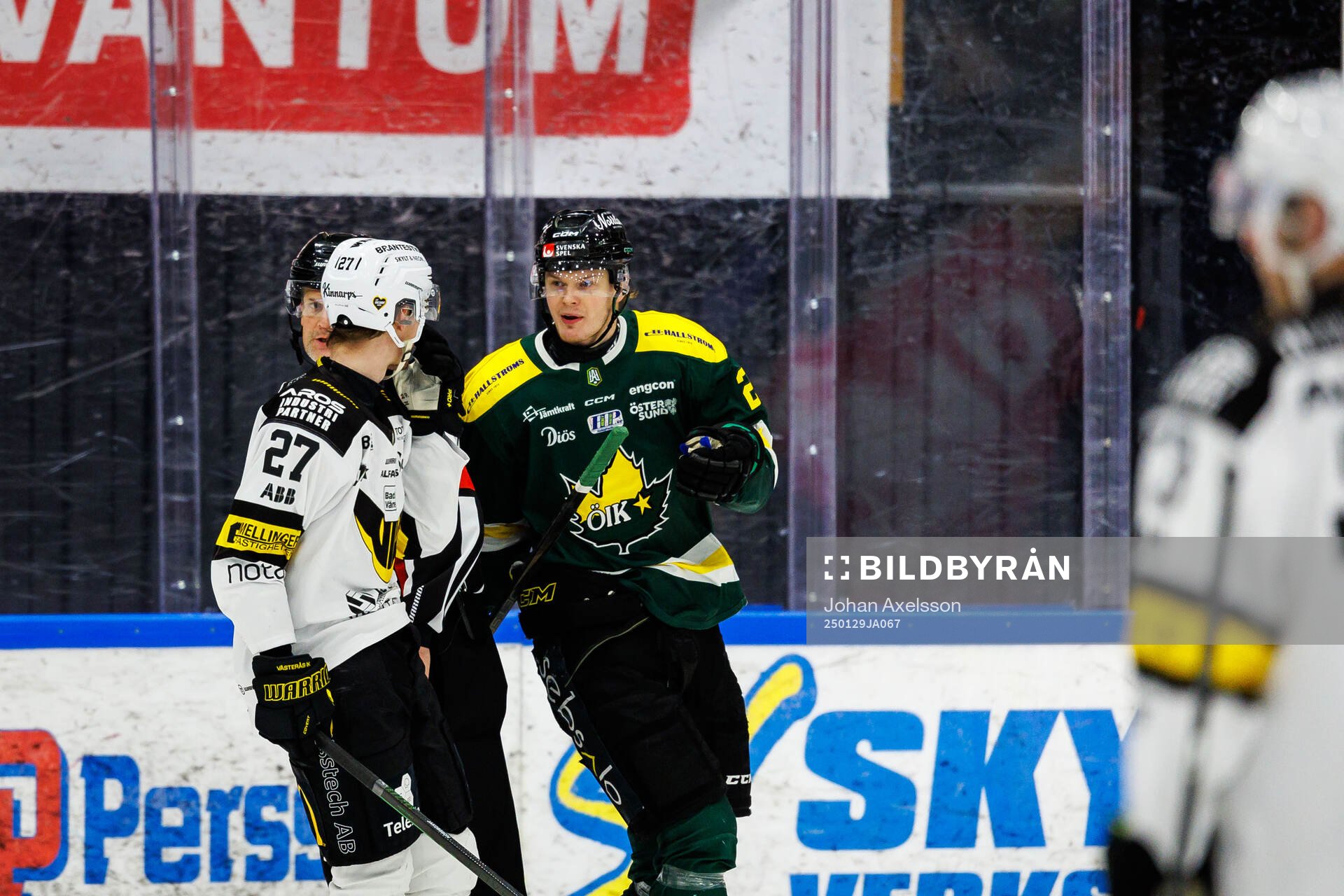 Västerås Carl Jakobsson och Östersunds Albin Eriksson