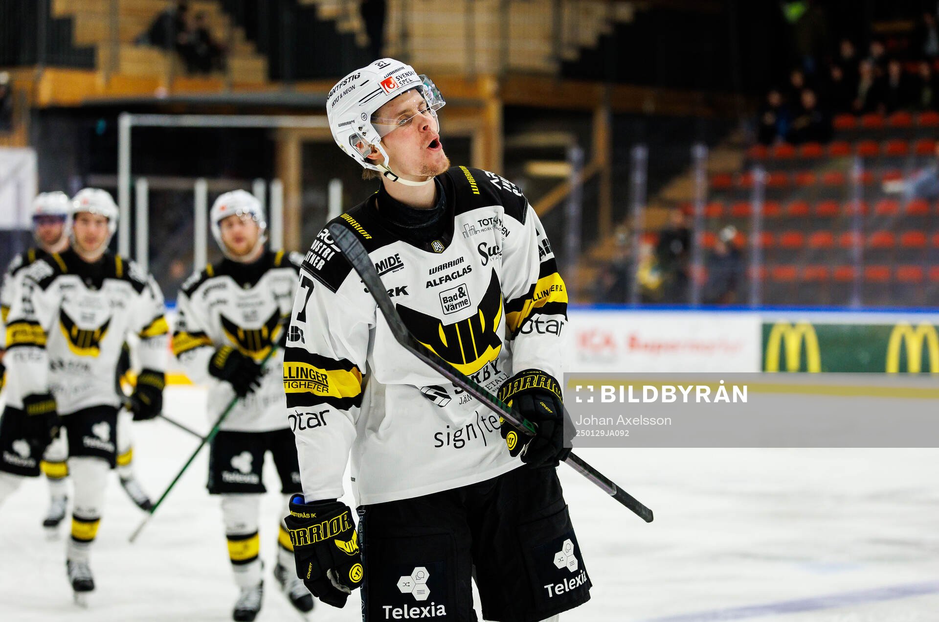Västerås Carl Jakobsson jublar
