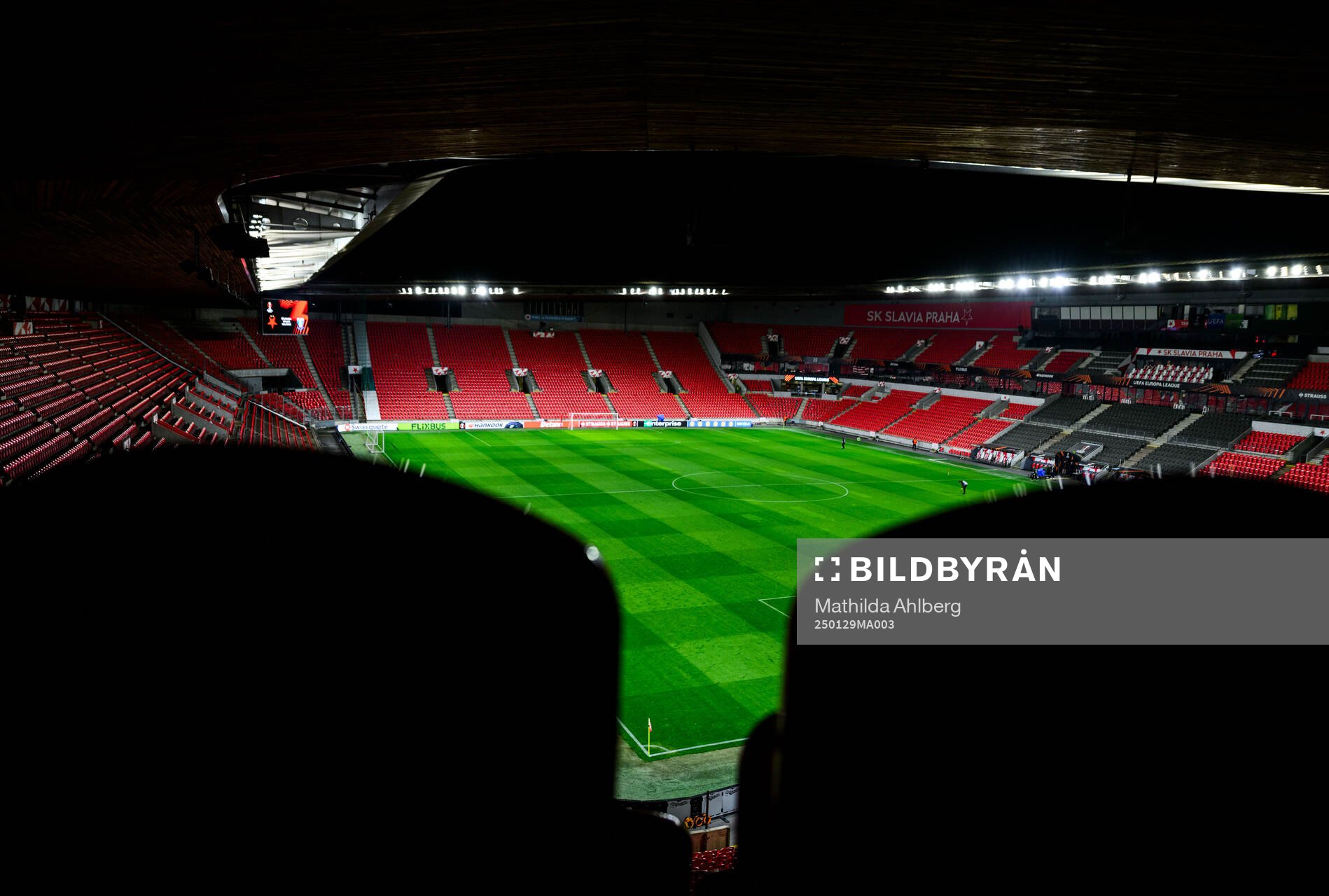 General view of Eden Arena