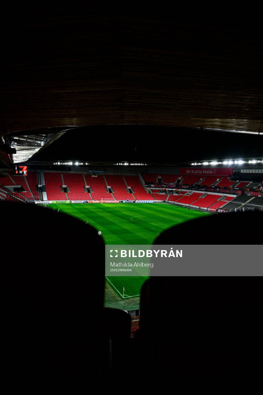 General view of Eden Arena