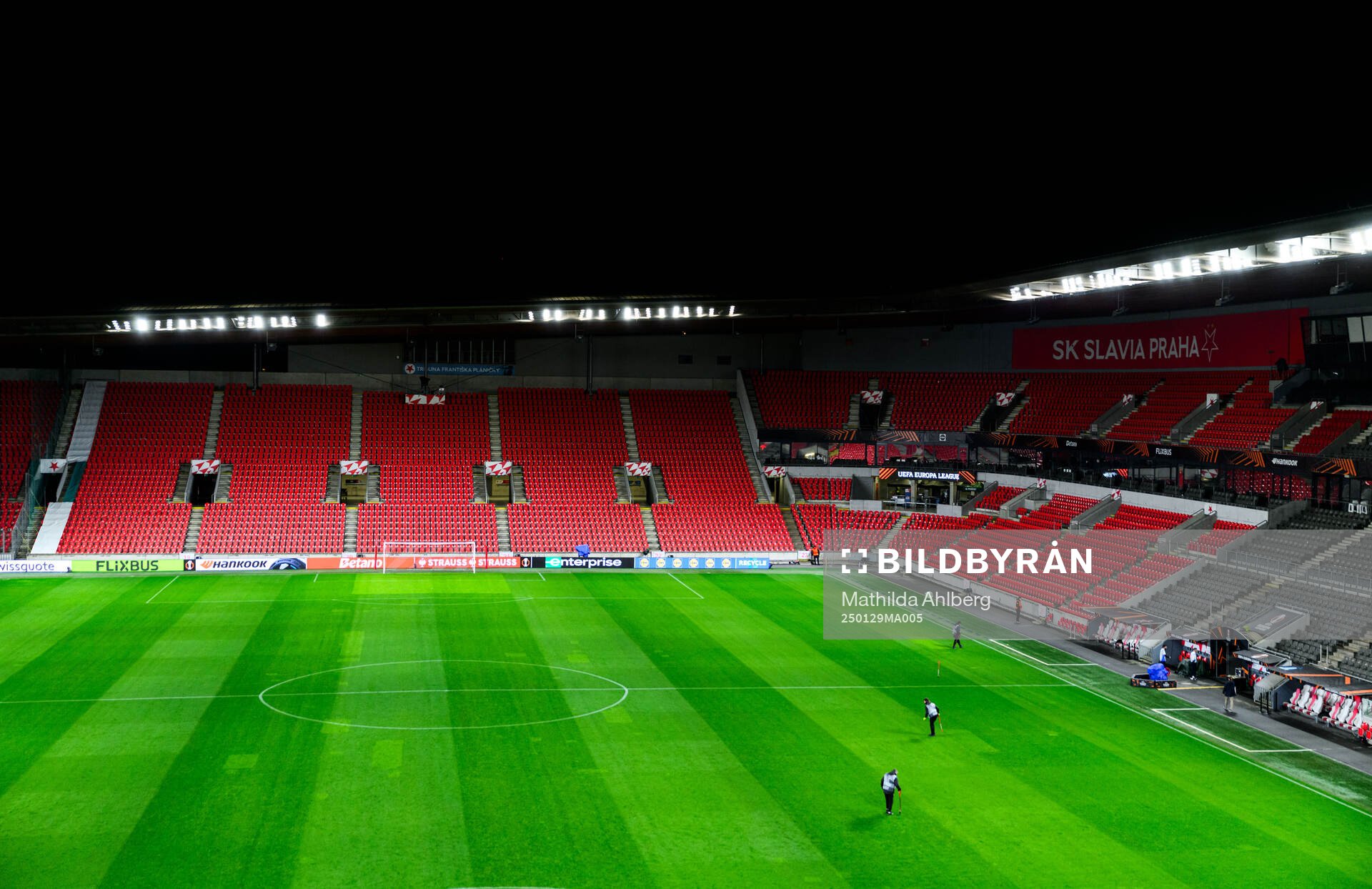 General view of Eden Arena