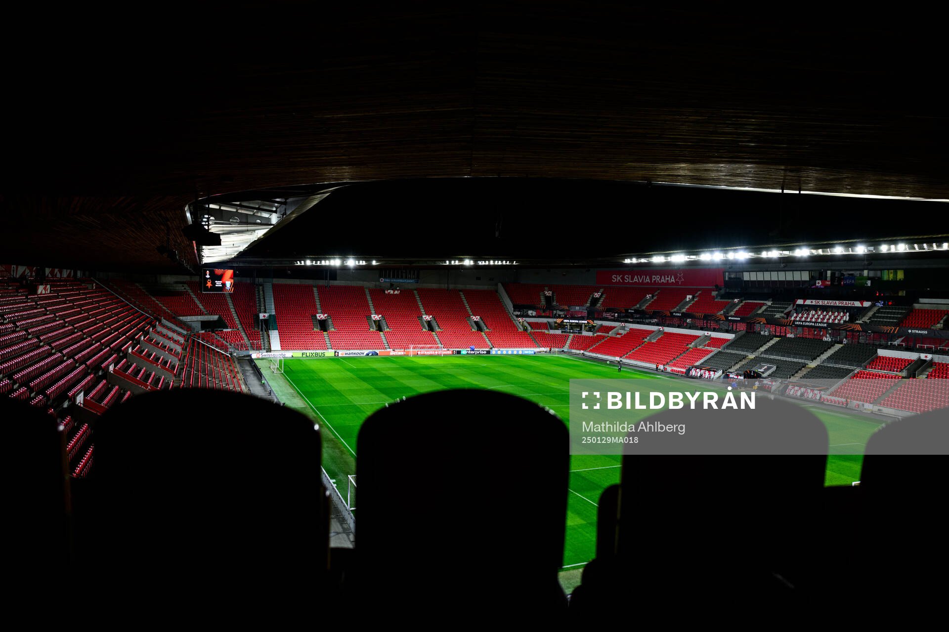 General view of Eden Arena