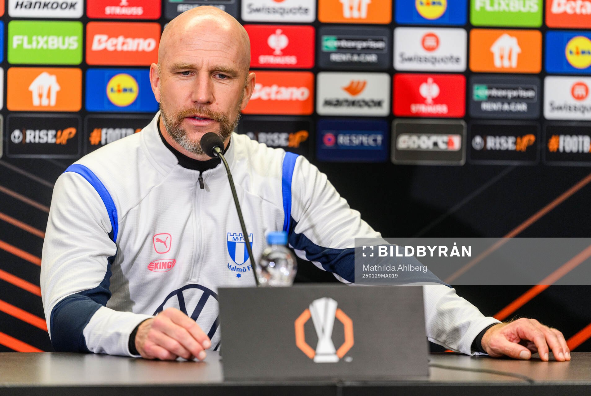 Head coach Henrik Rydström of Malmö FF