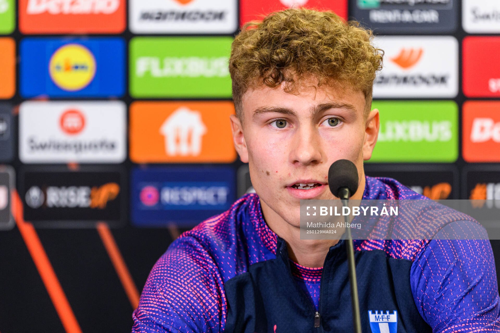 Hugo Bolin of Malmö FF
