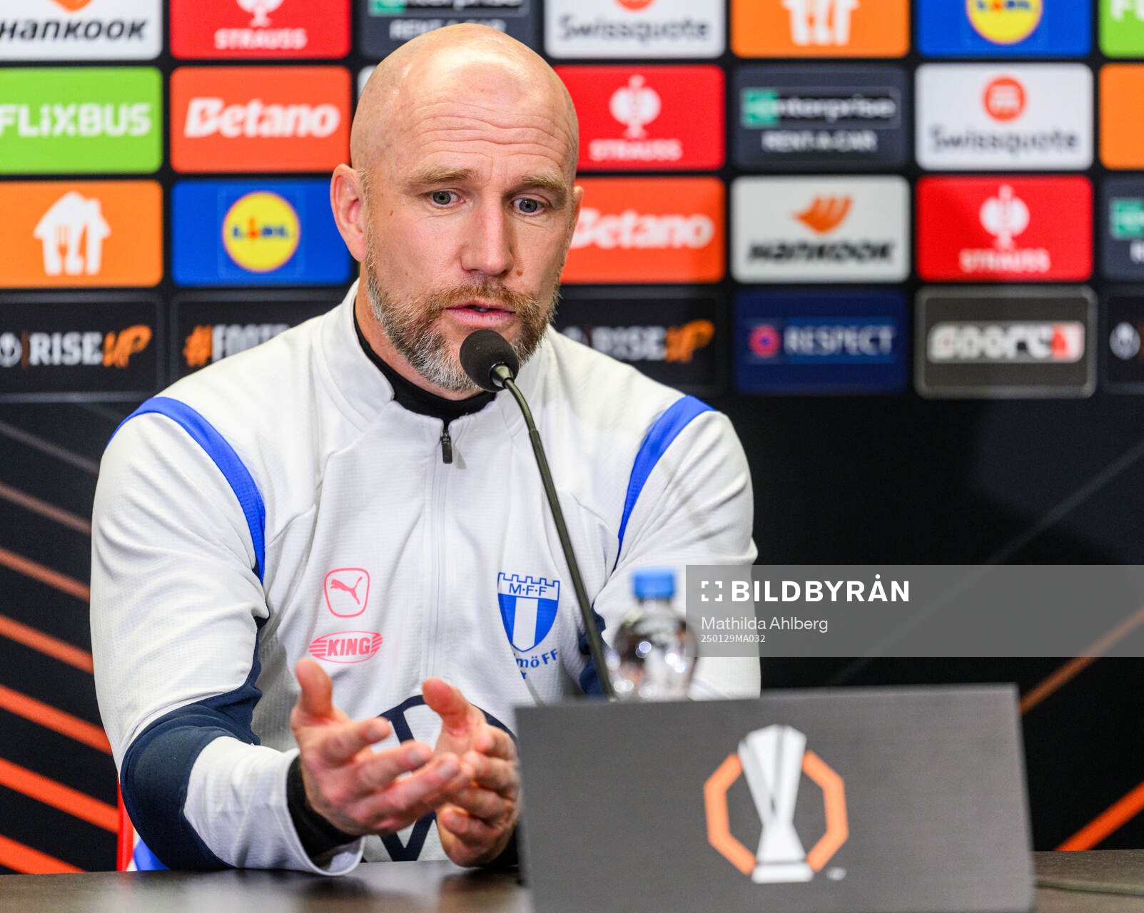 Head coach Henrik Rydström of Malmö FF
