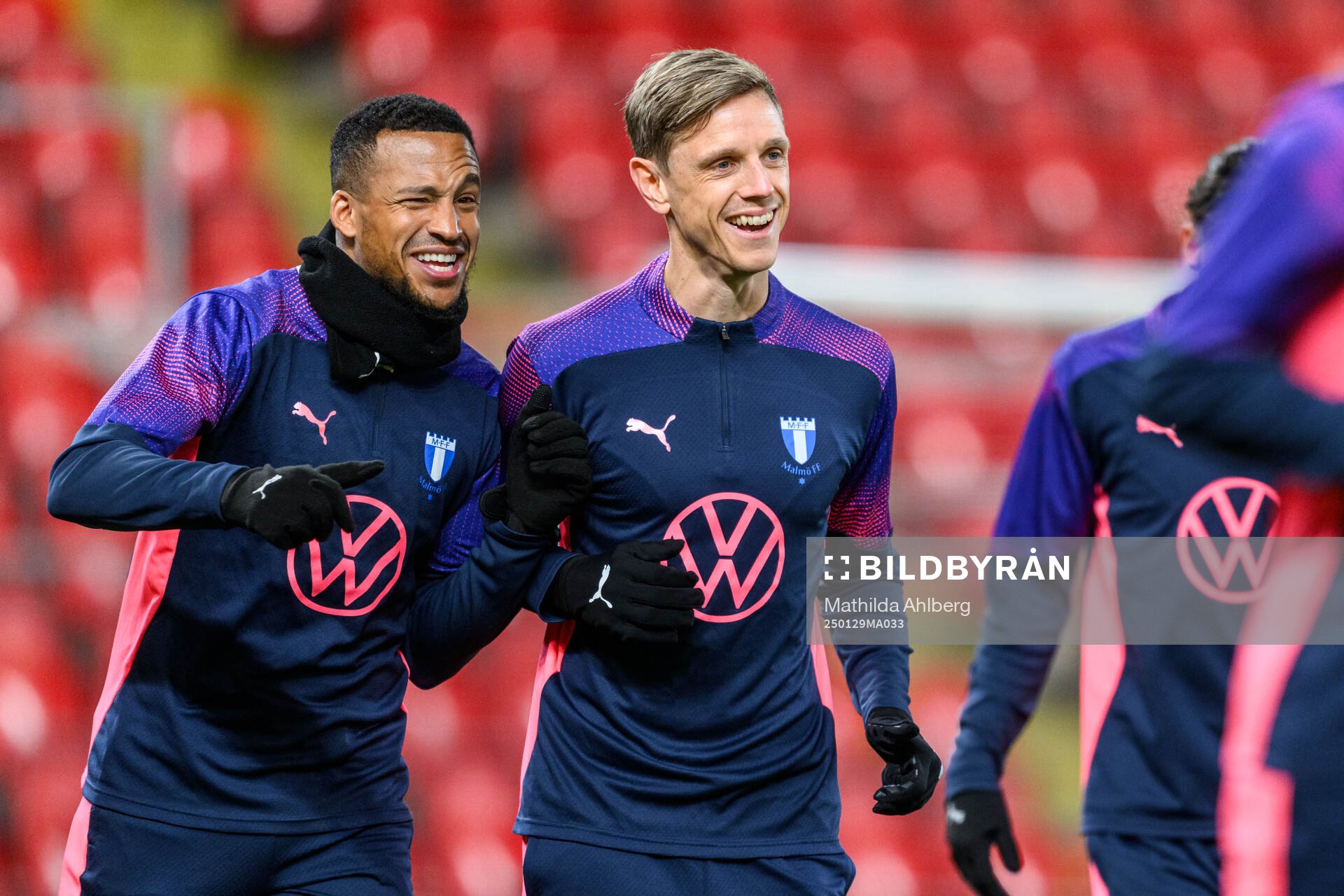 Martin Olsson and Søren Rieks of Malmö FF