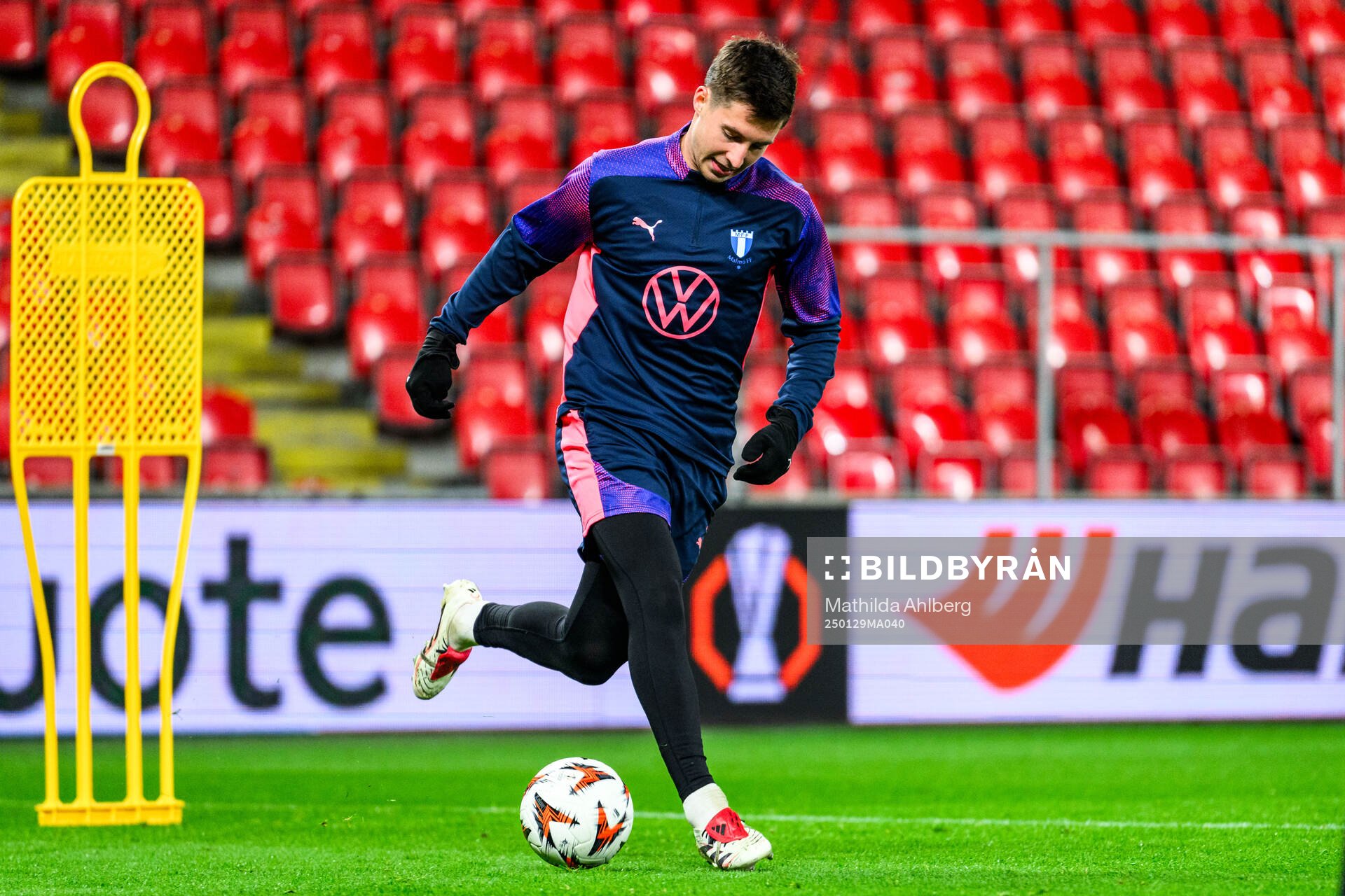 Lasse Berg Johnsen of Malmö FF