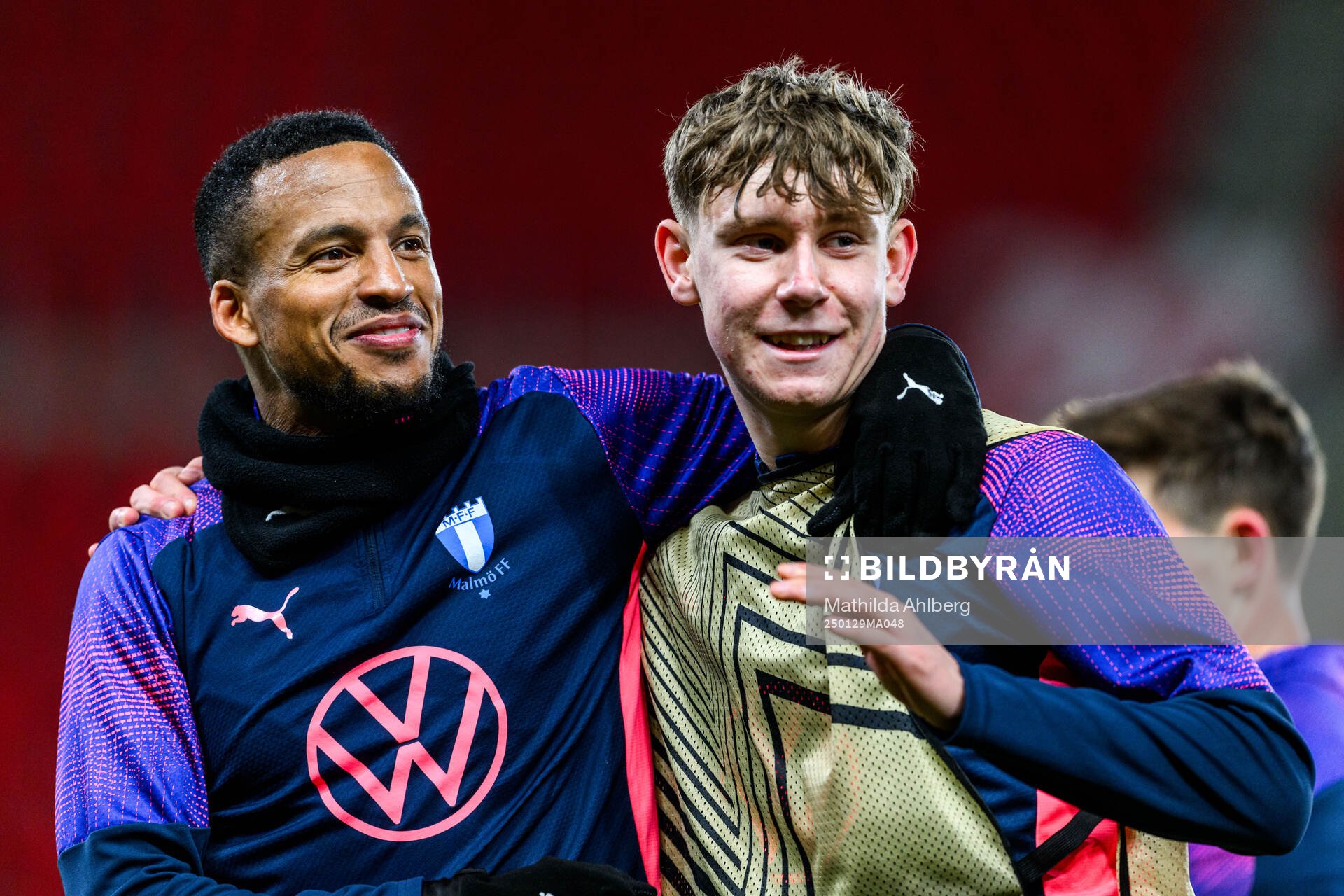 Martin Olsson and Viggo Jeppsson of Malmö FF