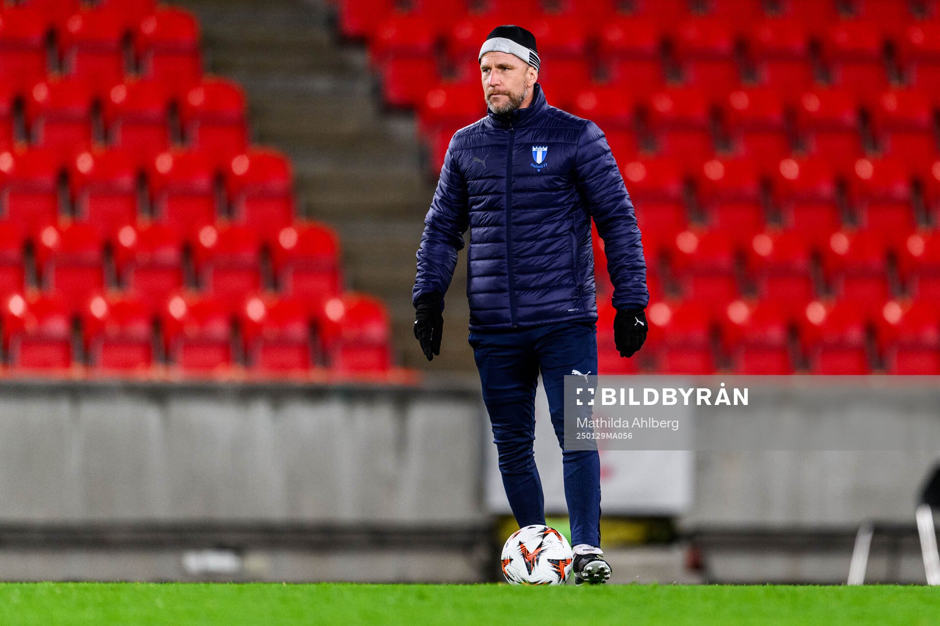 Head coach Henrik Rydström of Malmö FF