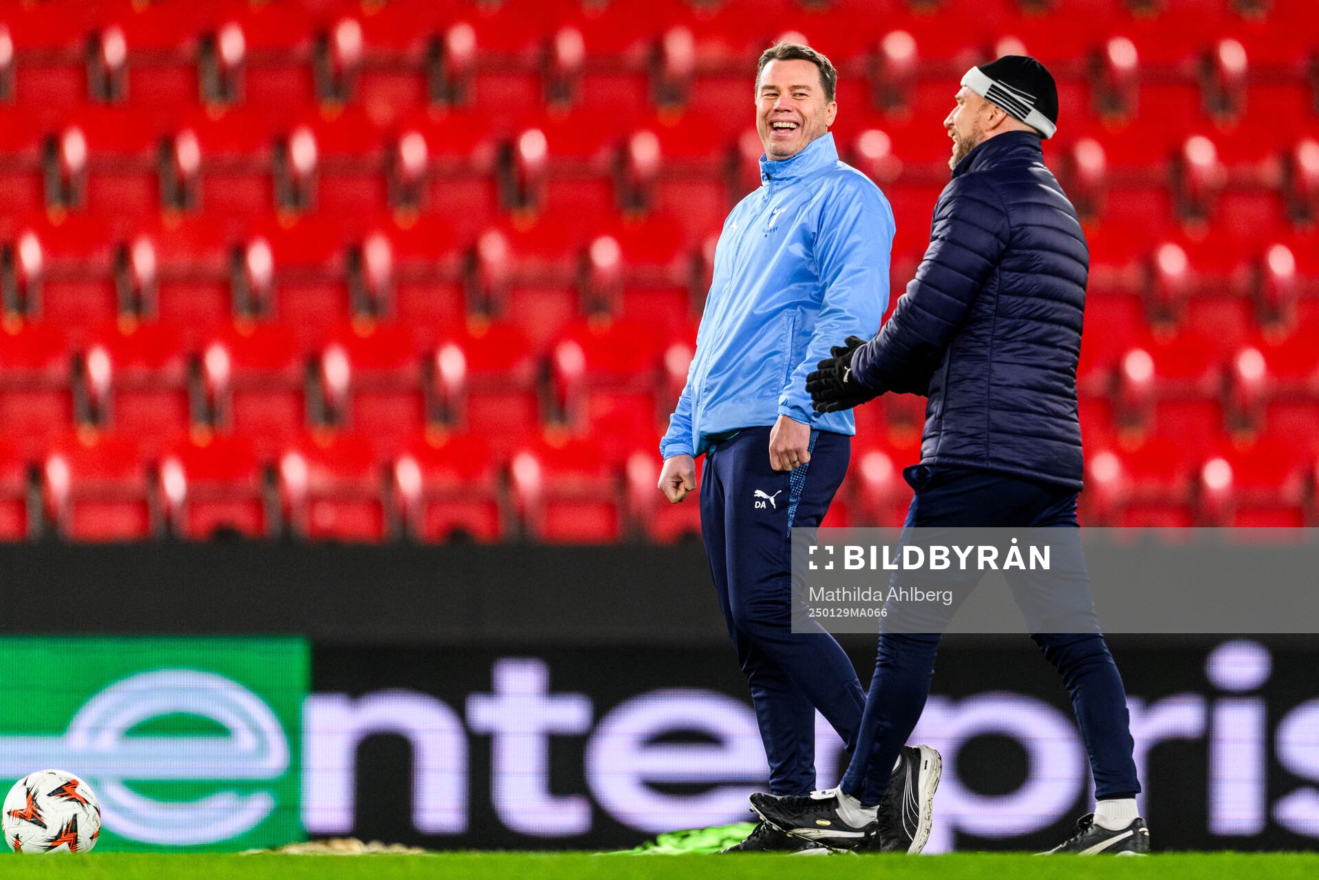 Sports director Daniel Andersson and Head coach Henrik