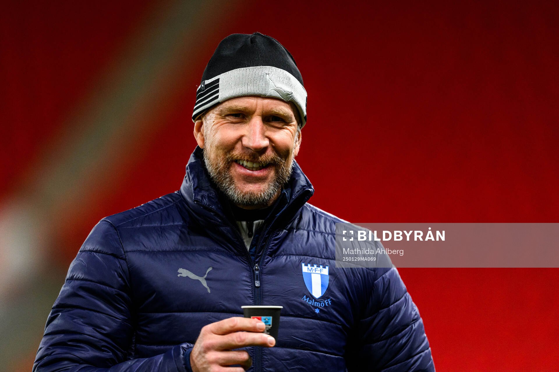 Head coach Henrik Rydström of Malmö FF