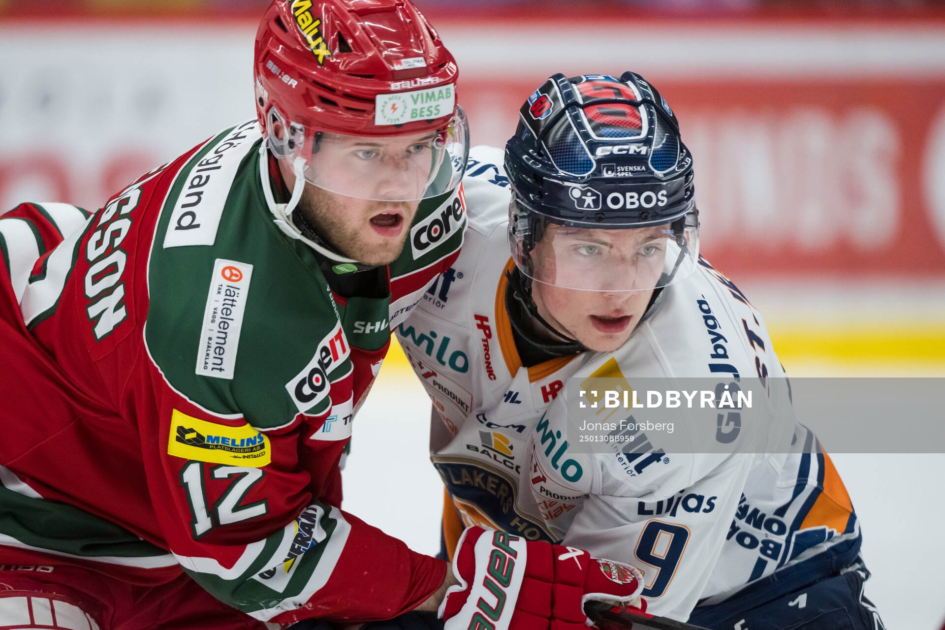 Modos Oscar Pettersson och Växjös Victor Stjernborg