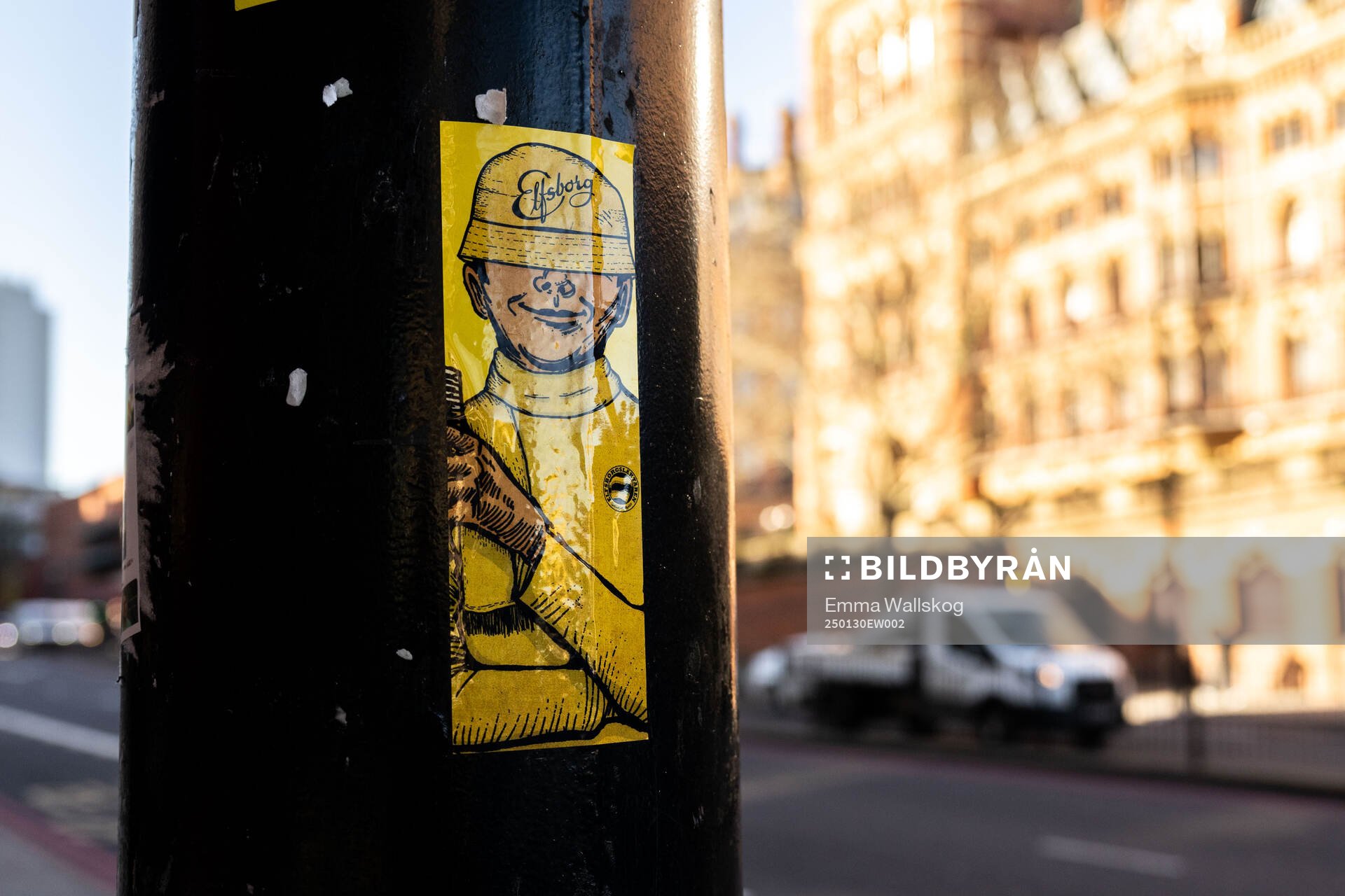 A sticker of Elfsborg