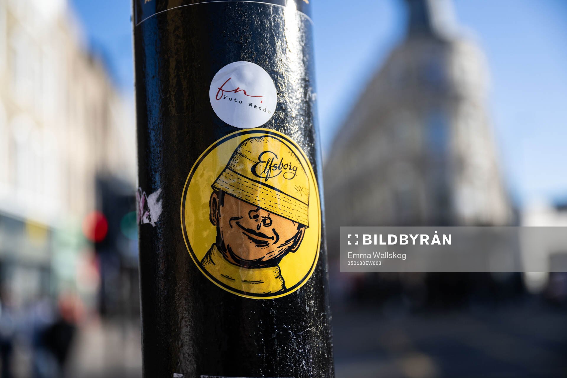 A sticker of Elfsborg