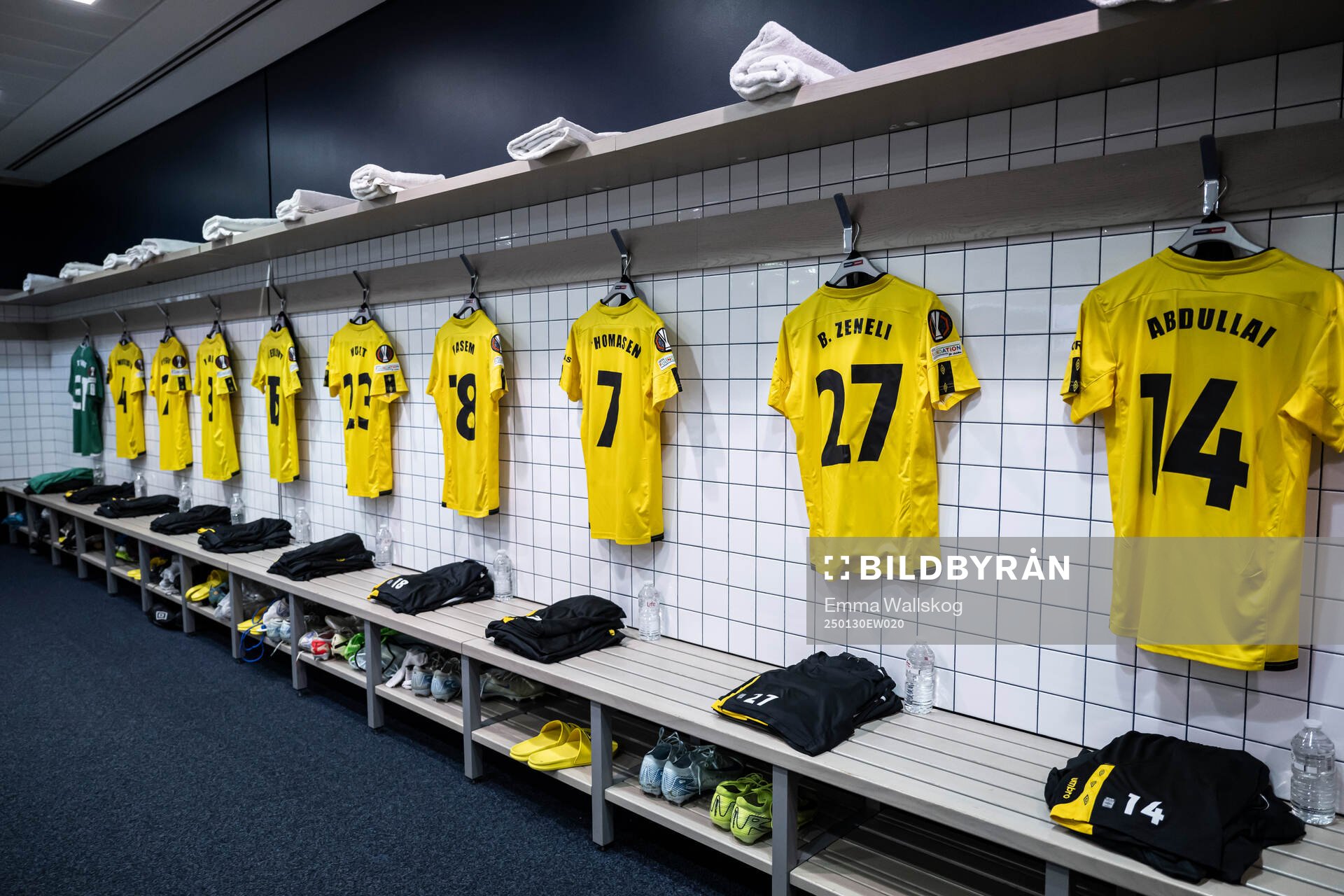 The kits of Elfsborg
