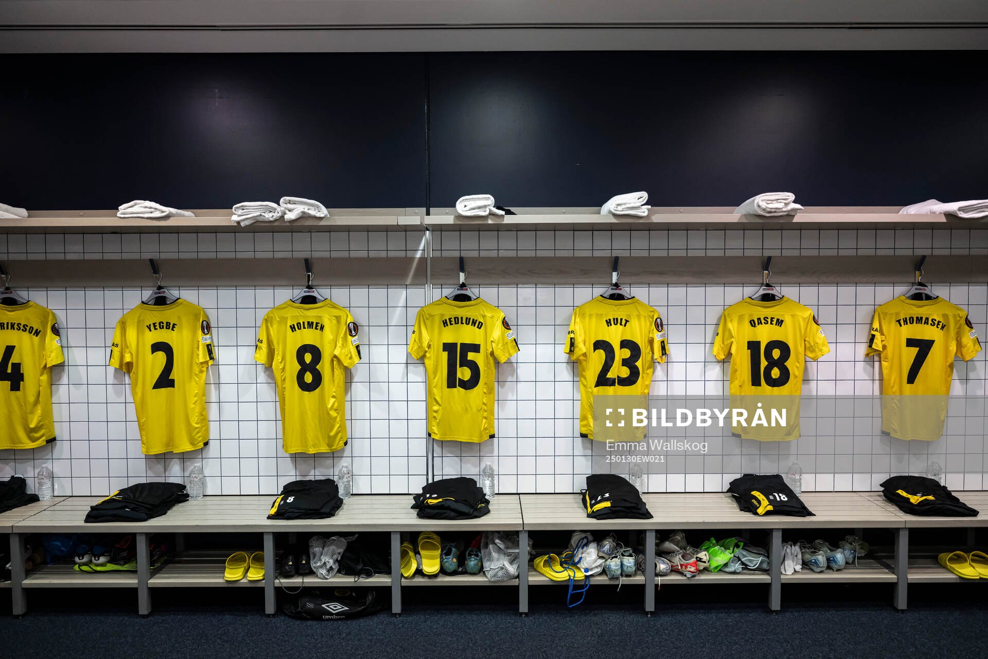 The kits of Elfsborg